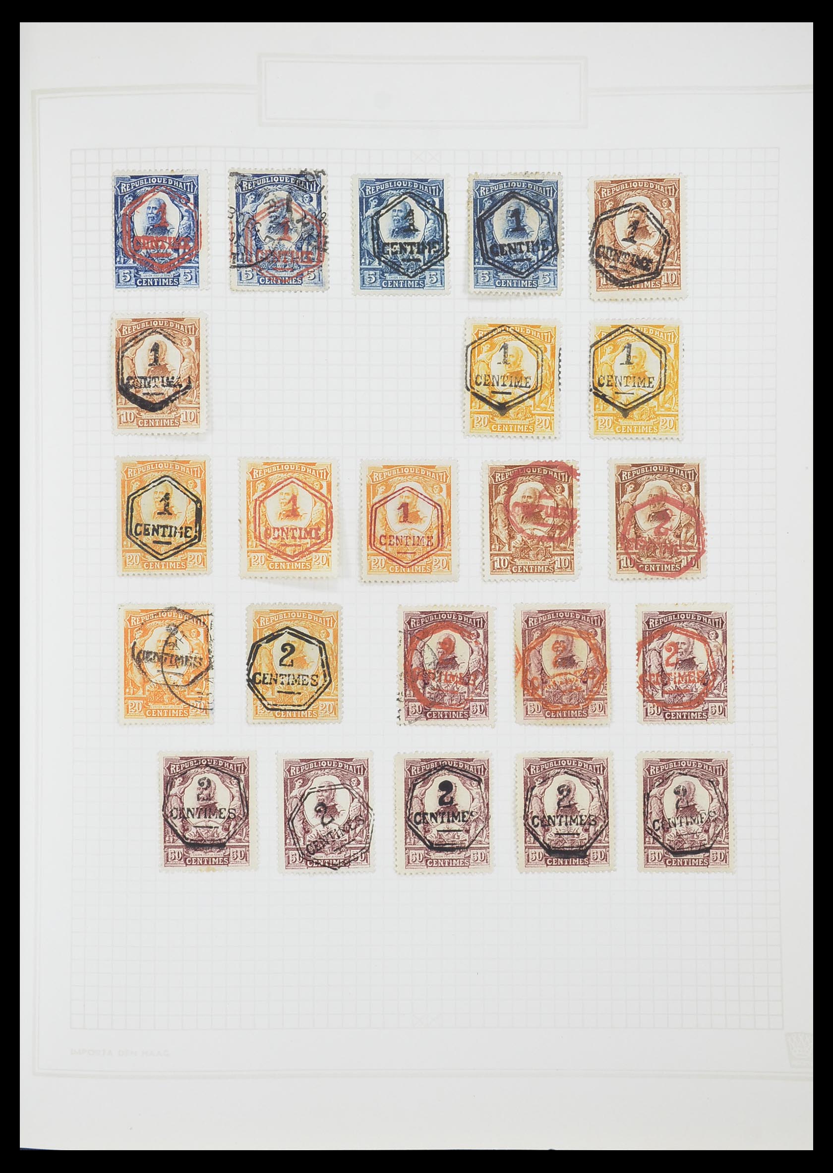 33913 439 - Postzegelverzameling 33913 Latijns Amerika 1850-1950.