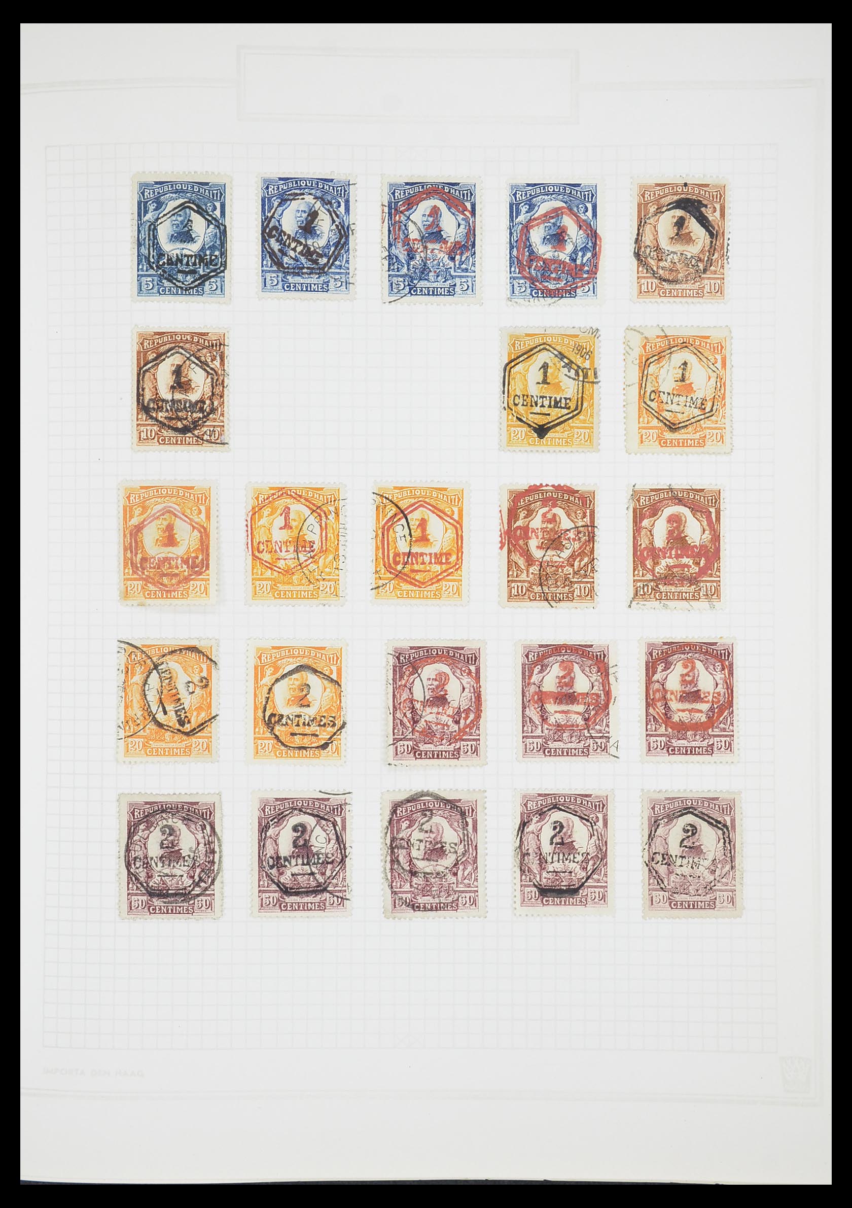 33913 440 - Postzegelverzameling 33913 Latijns Amerika 1850-1950.
