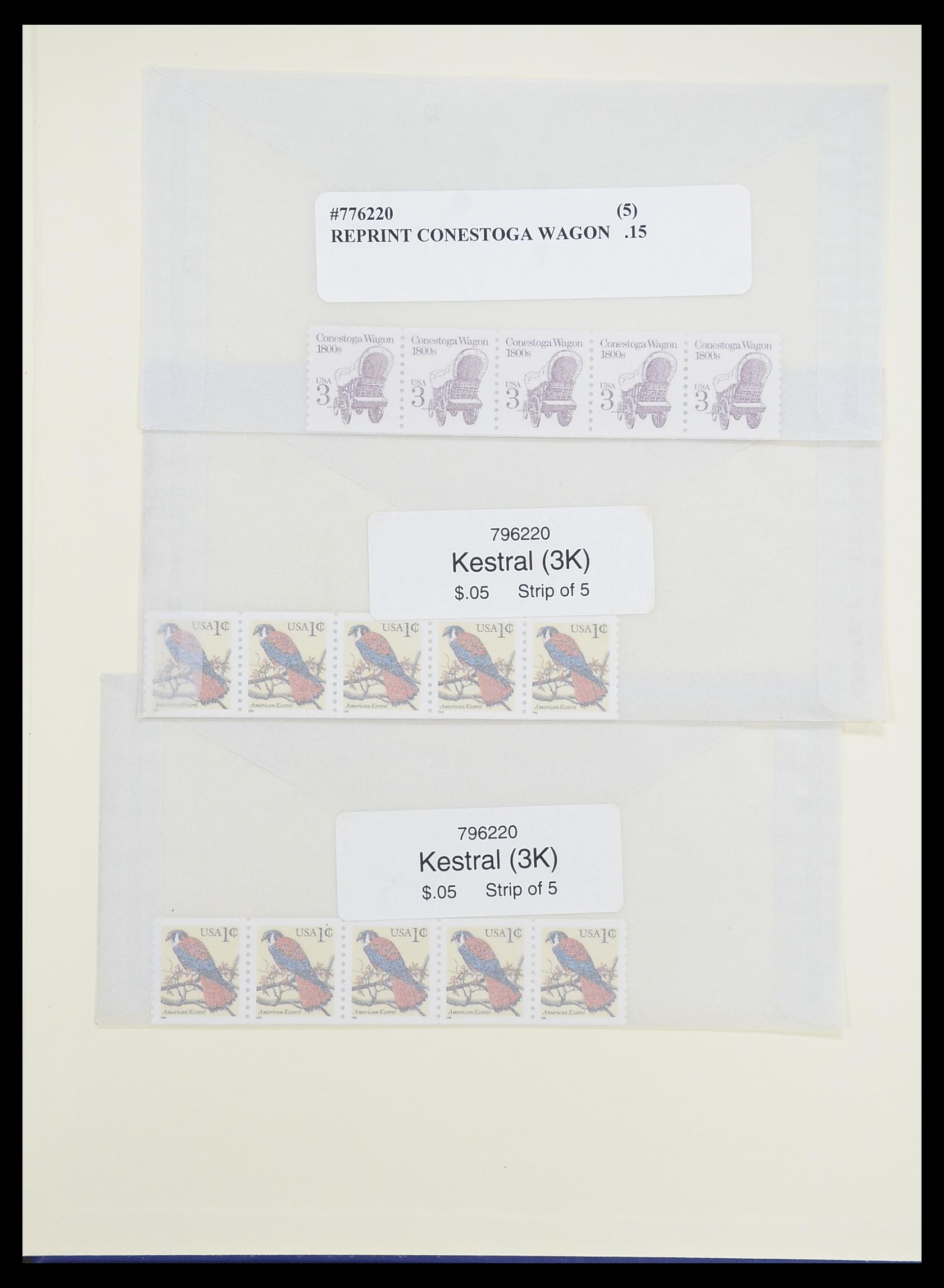 33933 061 - Postzegelverzameling 33933 USA postfris 1945-1996.