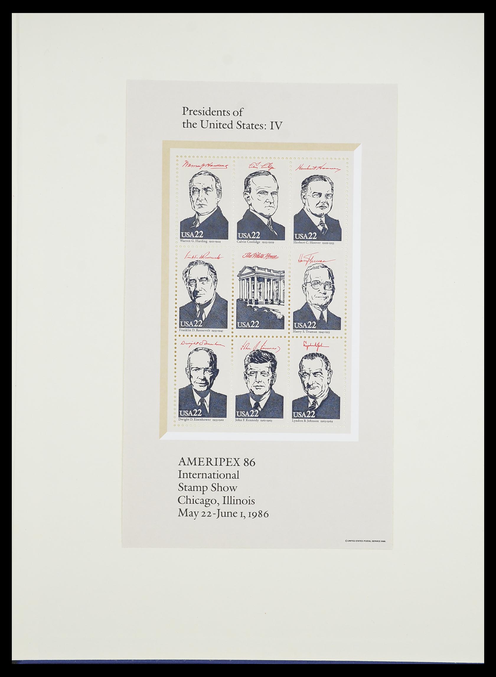 33933 068 - Postzegelverzameling 33933 USA postfris 1945-1996.