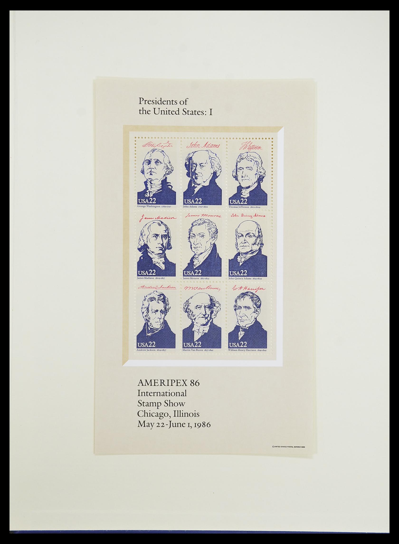 33933 071 - Postzegelverzameling 33933 USA postfris 1945-1996.