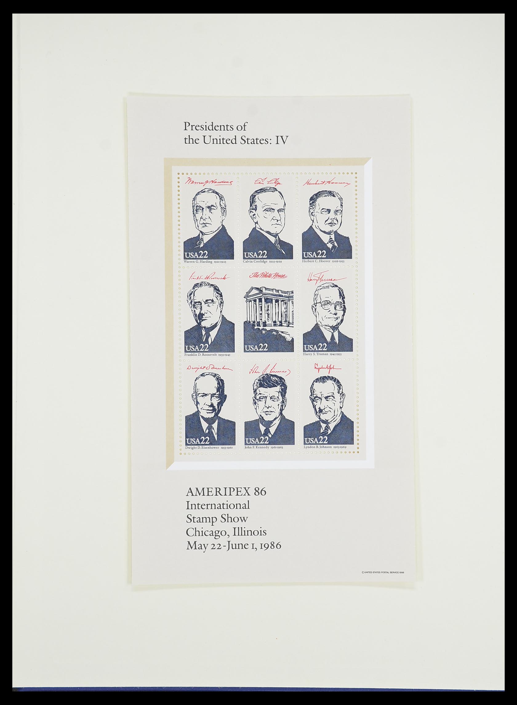 33933 072 - Postzegelverzameling 33933 USA postfris 1945-1996.