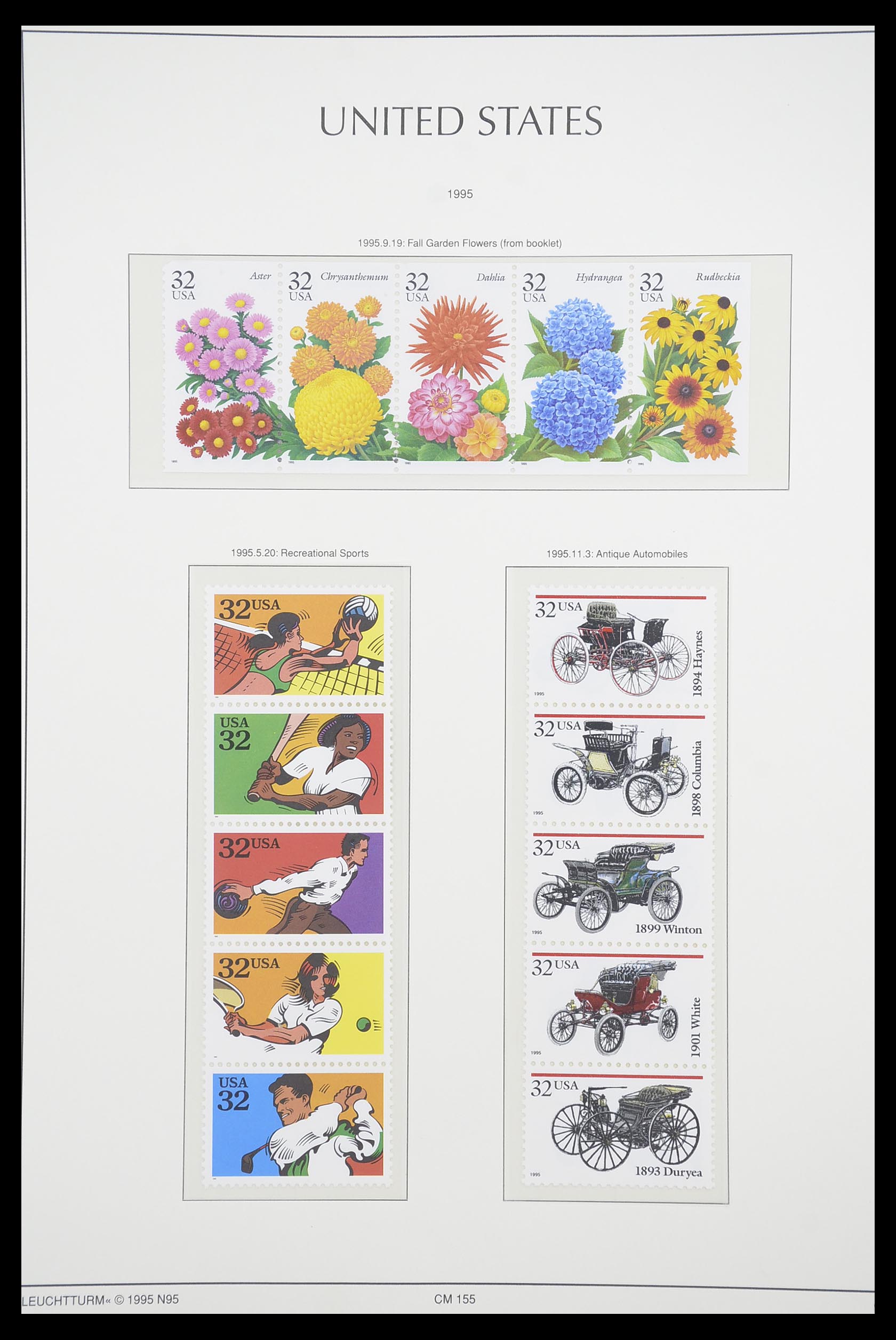 33933 106 - Postzegelverzameling 33933 USA postfris 1945-1996.