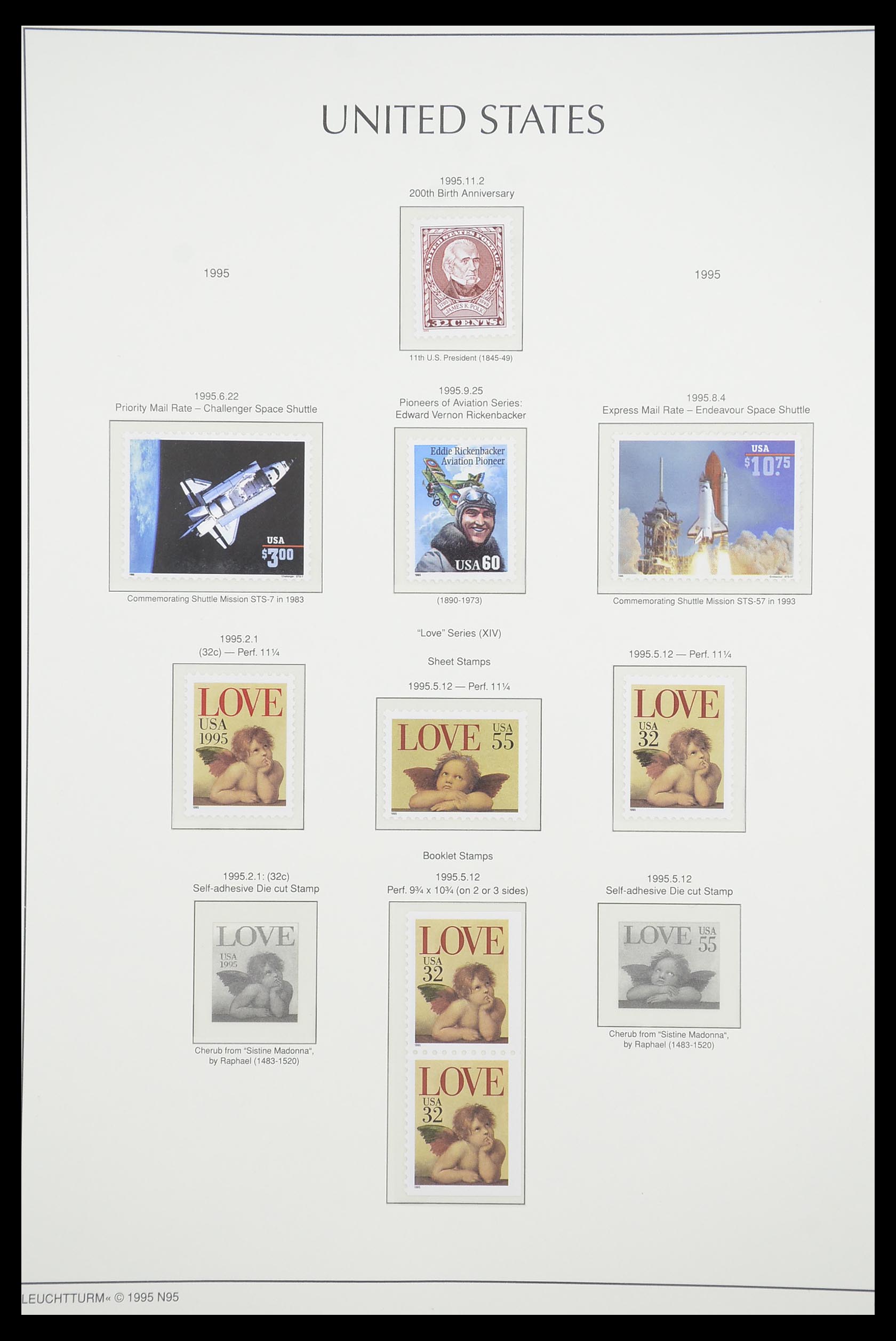 33933 110 - Postzegelverzameling 33933 USA postfris 1945-1996.