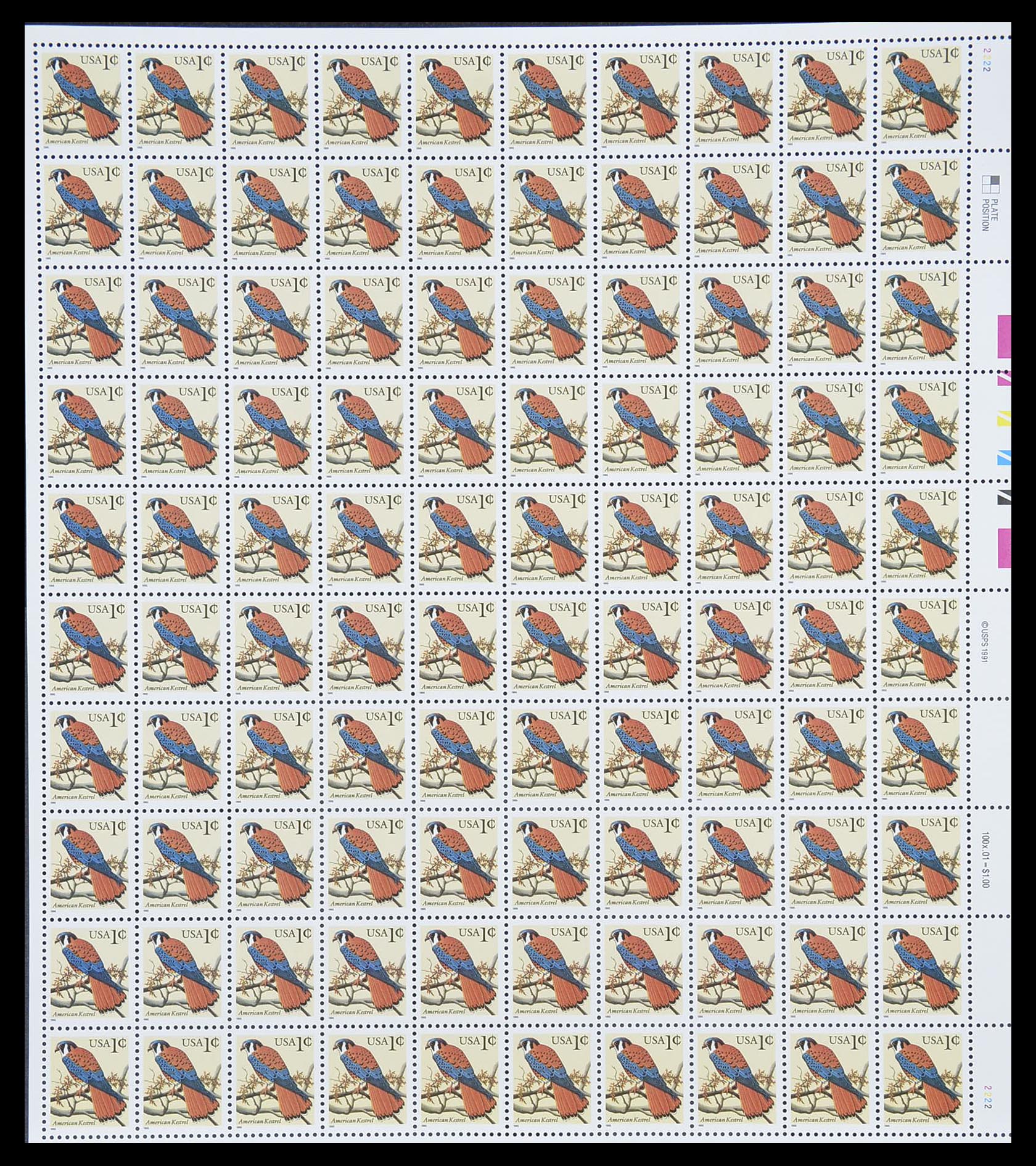 33933 113 - Postzegelverzameling 33933 USA postfris 1945-1996.