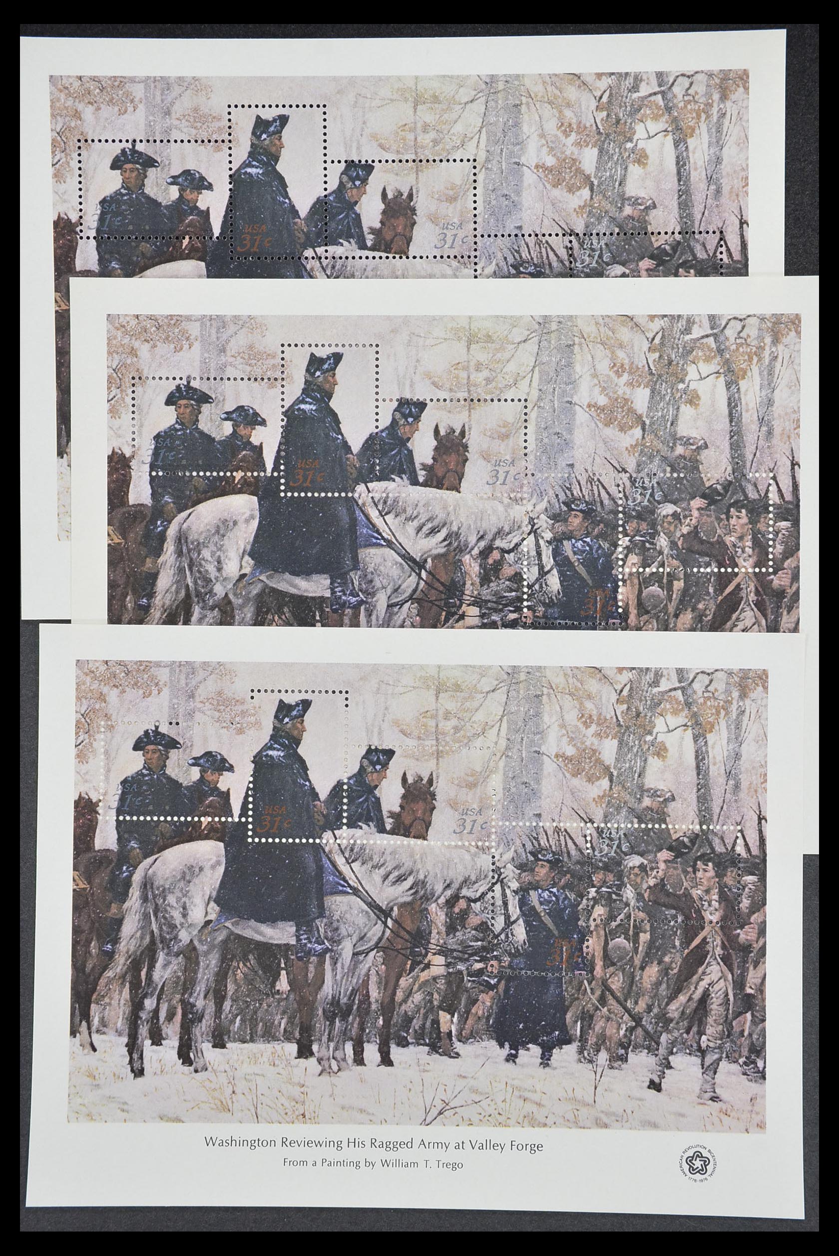 33933 132 - Postzegelverzameling 33933 USA postfris 1945-1996.