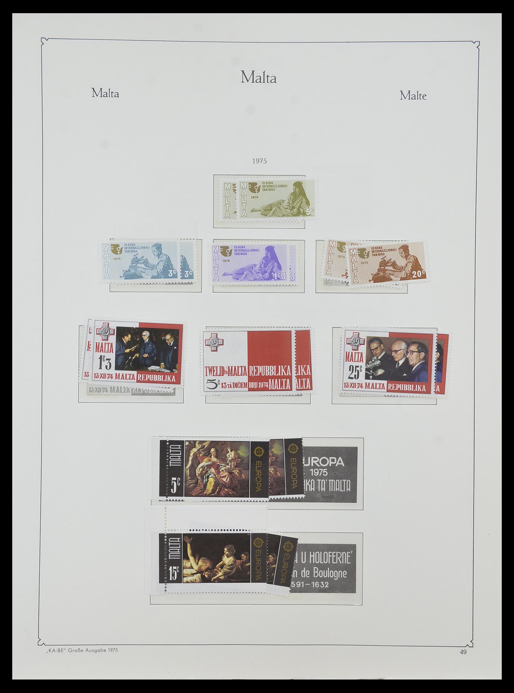 33968 120 - Stamp collection 33968 Malta 1861-2001.