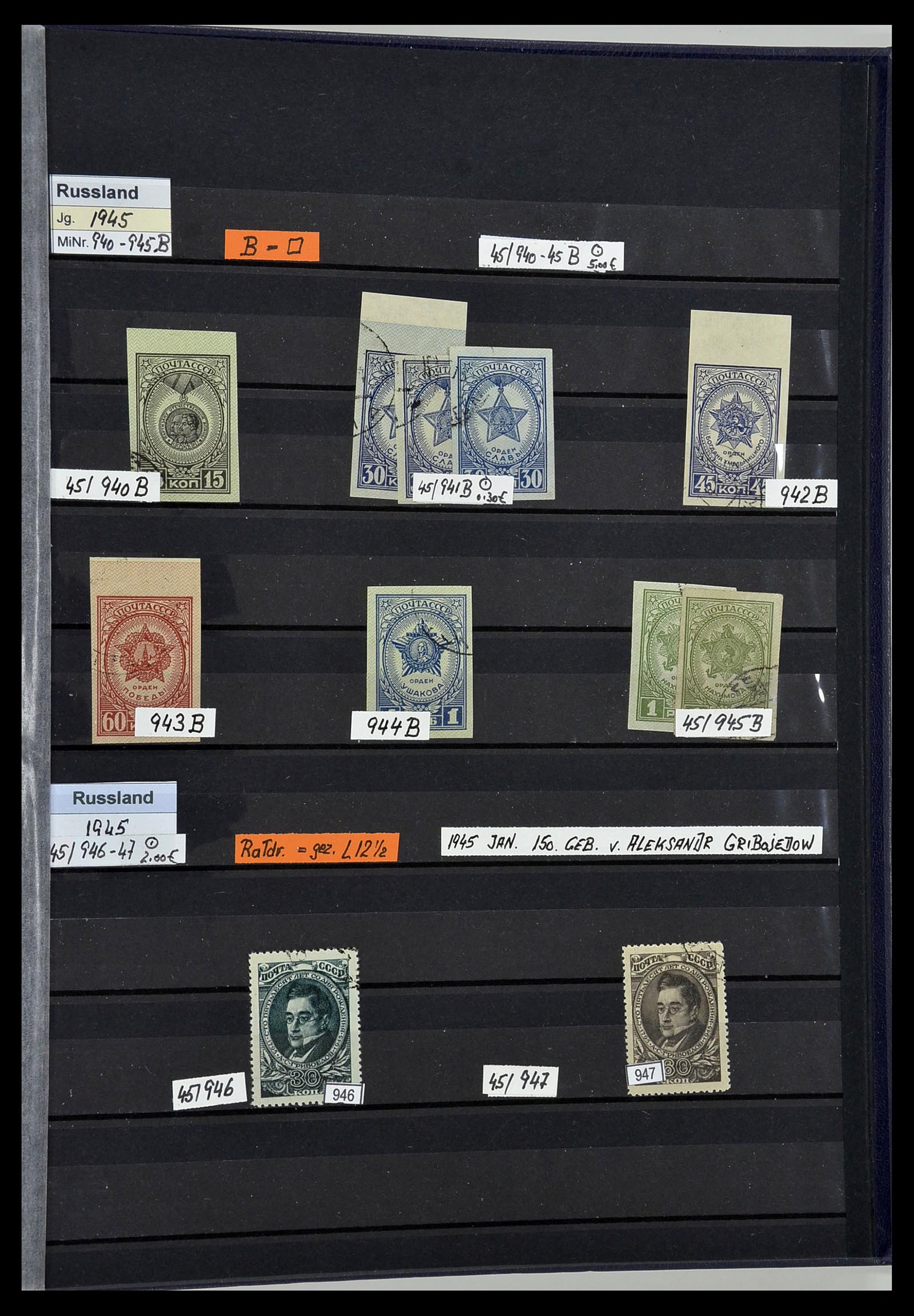 33973 130 - Postzegelverzameling 33973 Rusland 1865-2002.