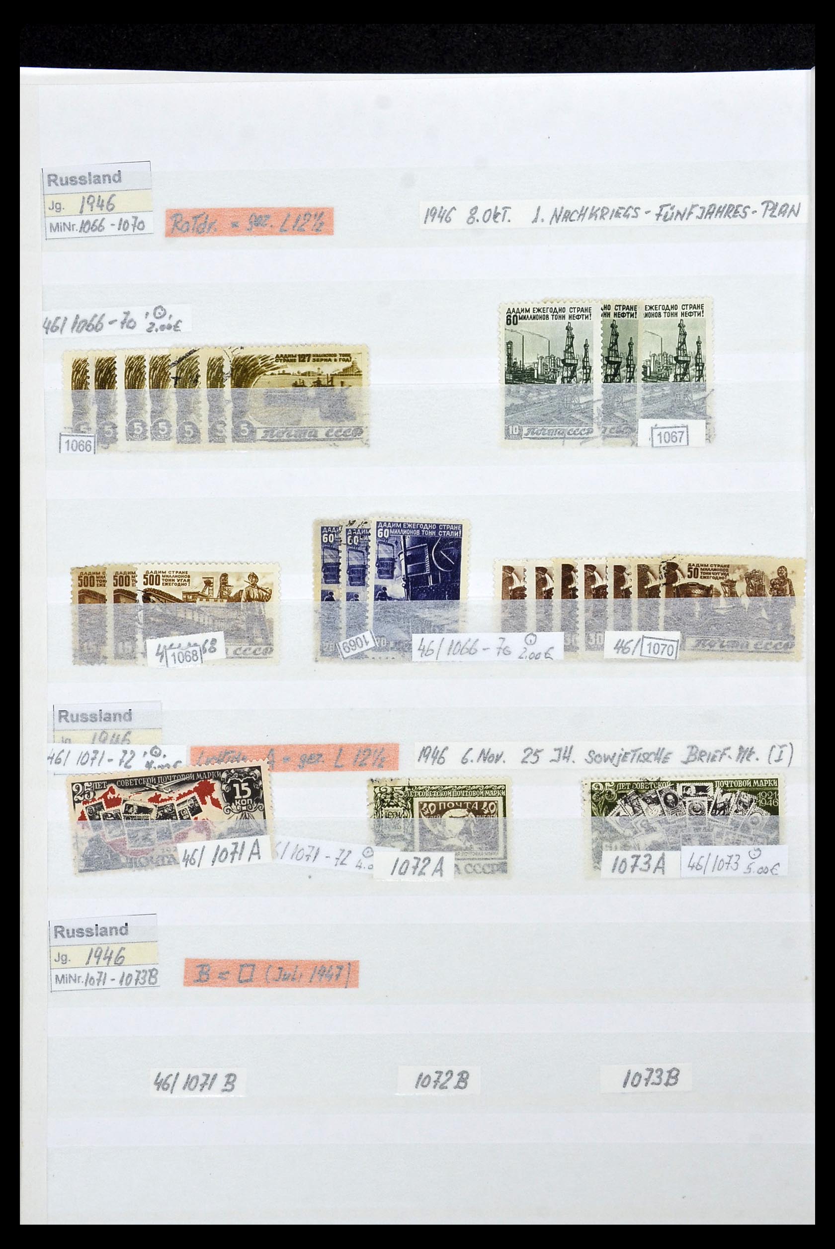 33973 145 - Postzegelverzameling 33973 Rusland 1865-2002.