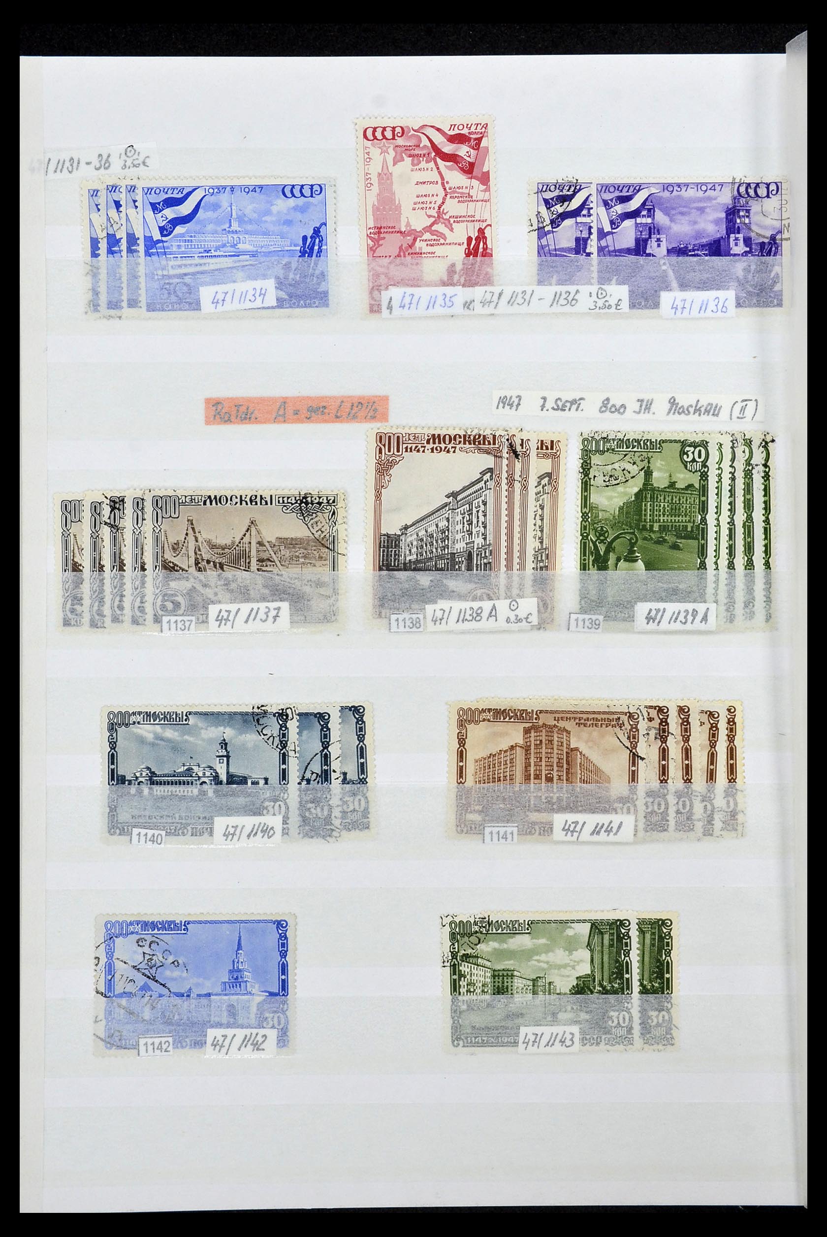 33973 154 - Postzegelverzameling 33973 Rusland 1865-2002.