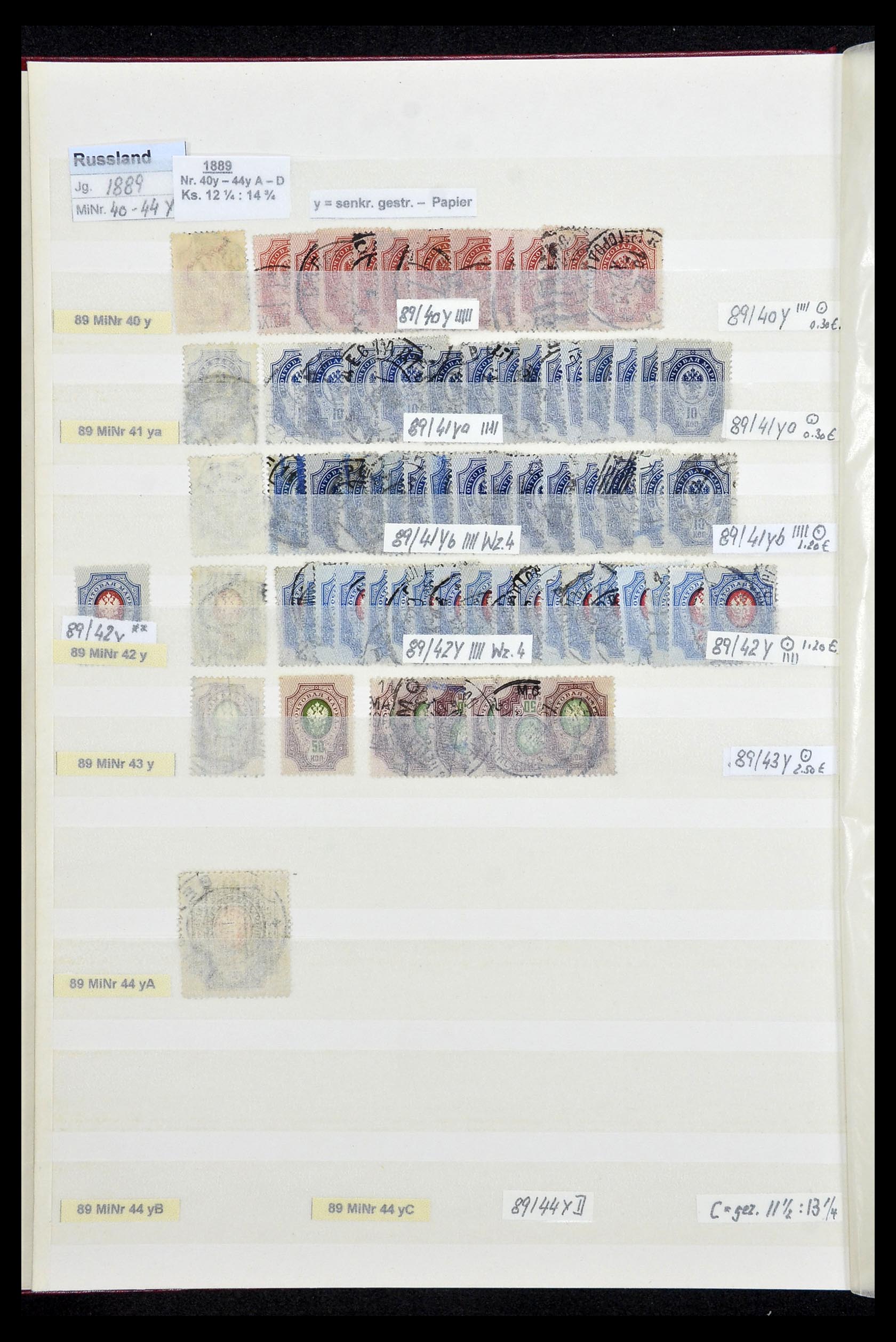 33973 861 - Postzegelverzameling 33973 Rusland 1865-2002.