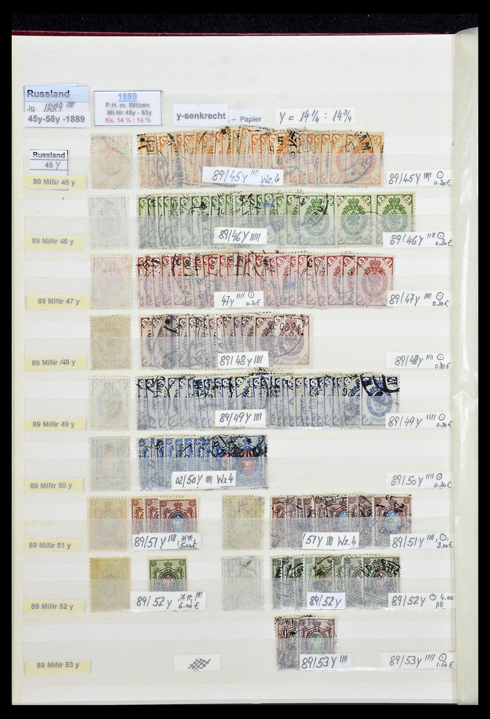 33973 863 - Postzegelverzameling 33973 Rusland 1865-2002.