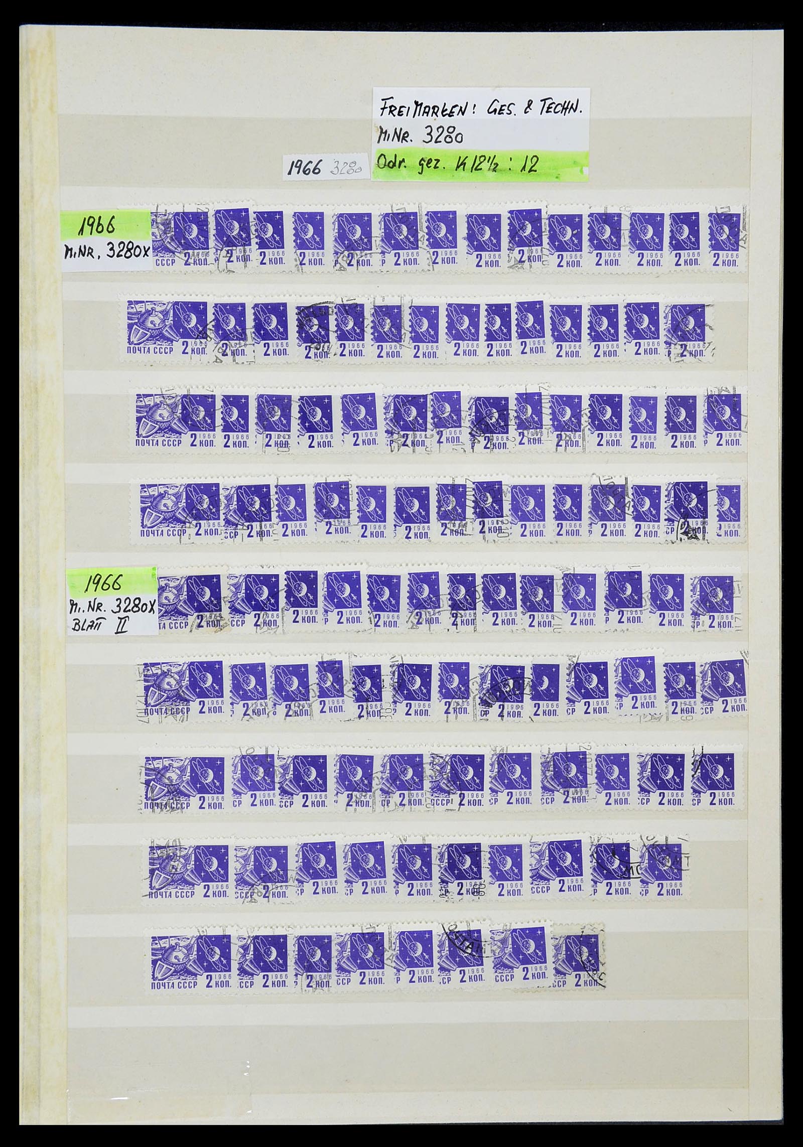 33973 881 - Postzegelverzameling 33973 Rusland 1865-2002.