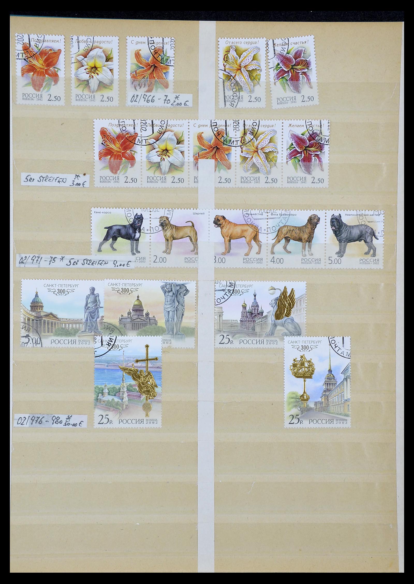 33973 929 - Postzegelverzameling 33973 Rusland 1865-2002.