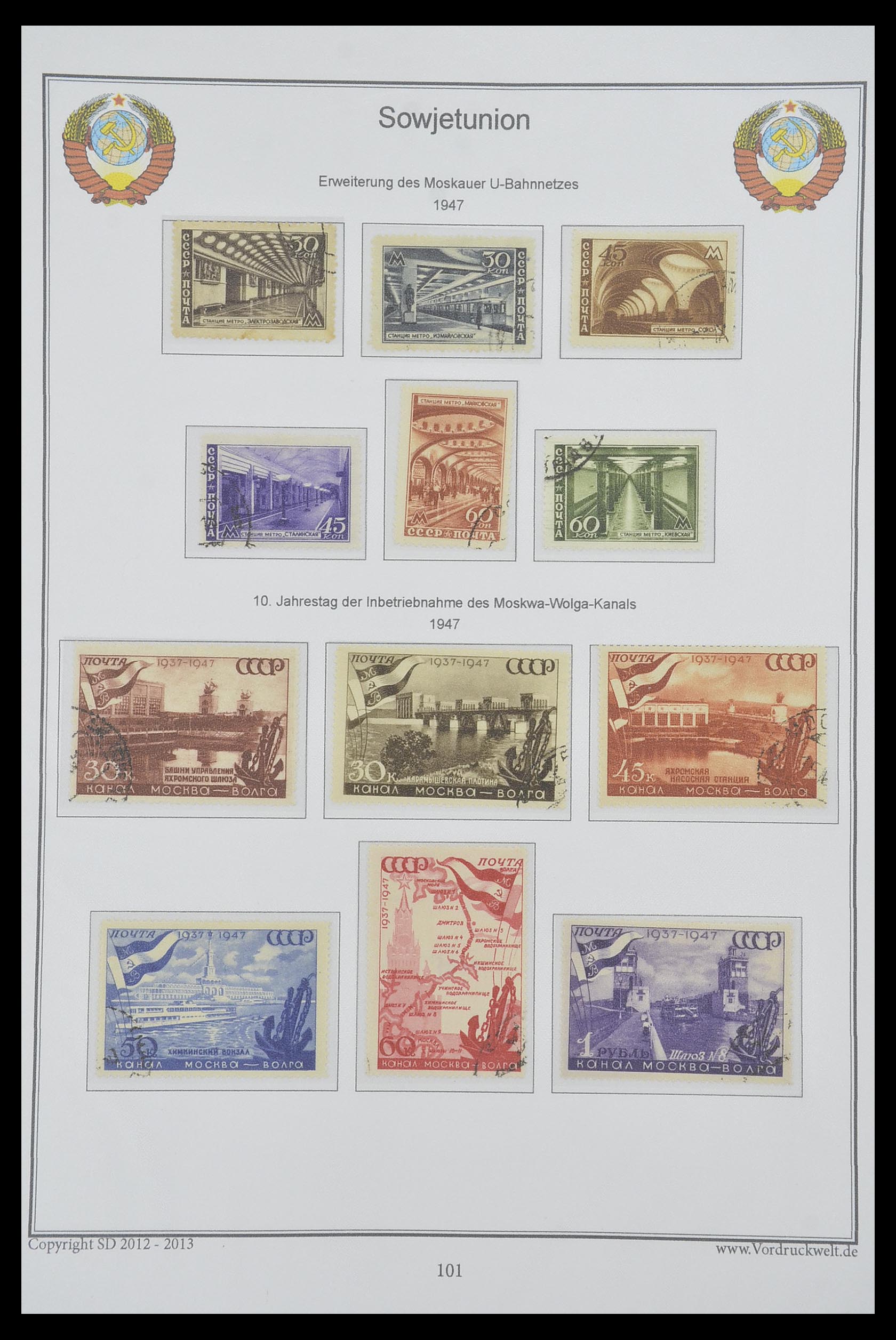 33974 111 - Stamp collection 33974 Russia 1858-1998.