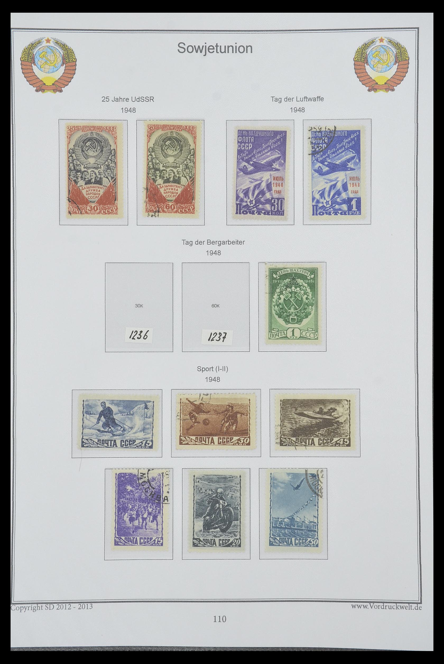 33974 120 - Stamp collection 33974 Russia 1858-1998.