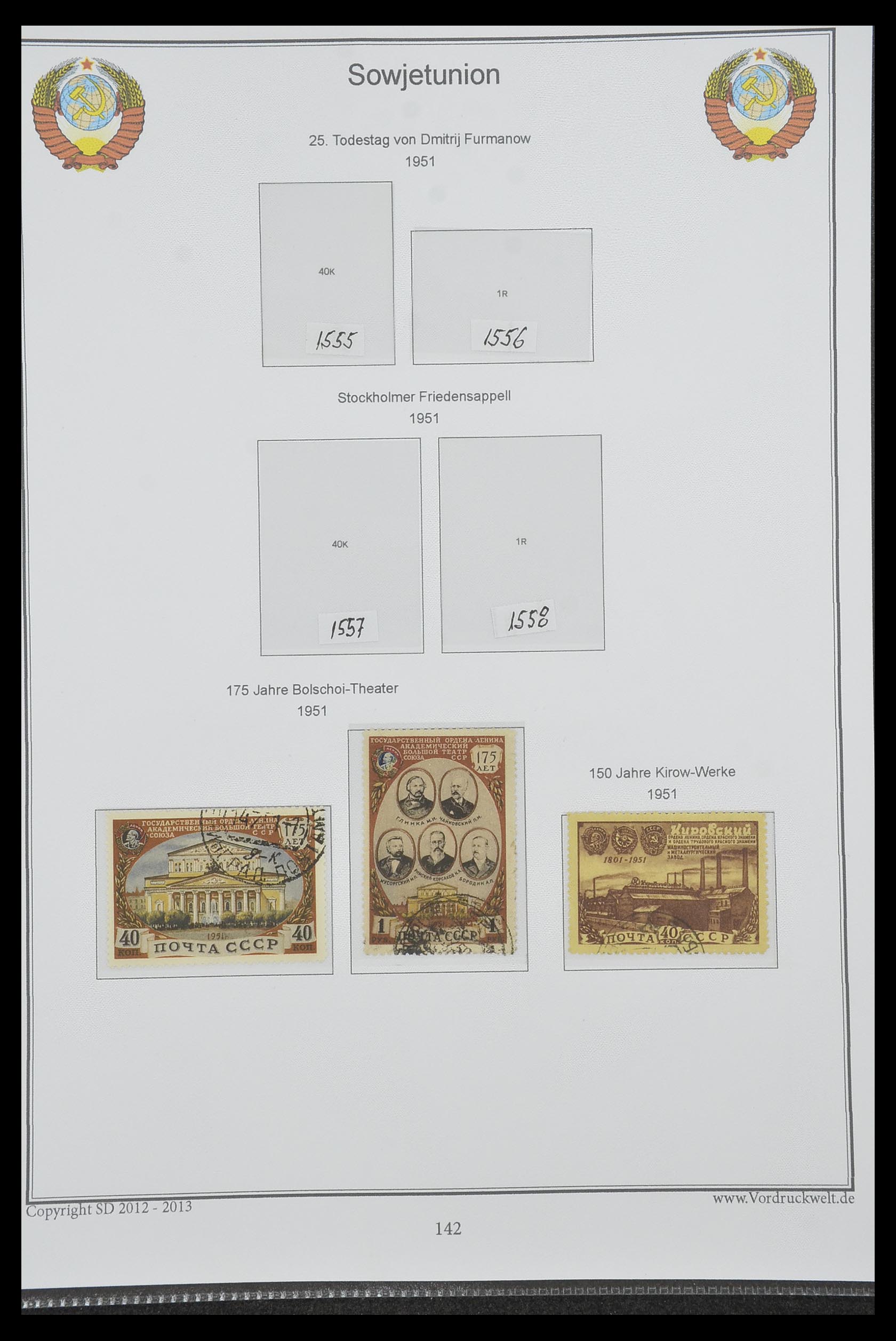 33974 148 - Stamp collection 33974 Russia 1858-1998.