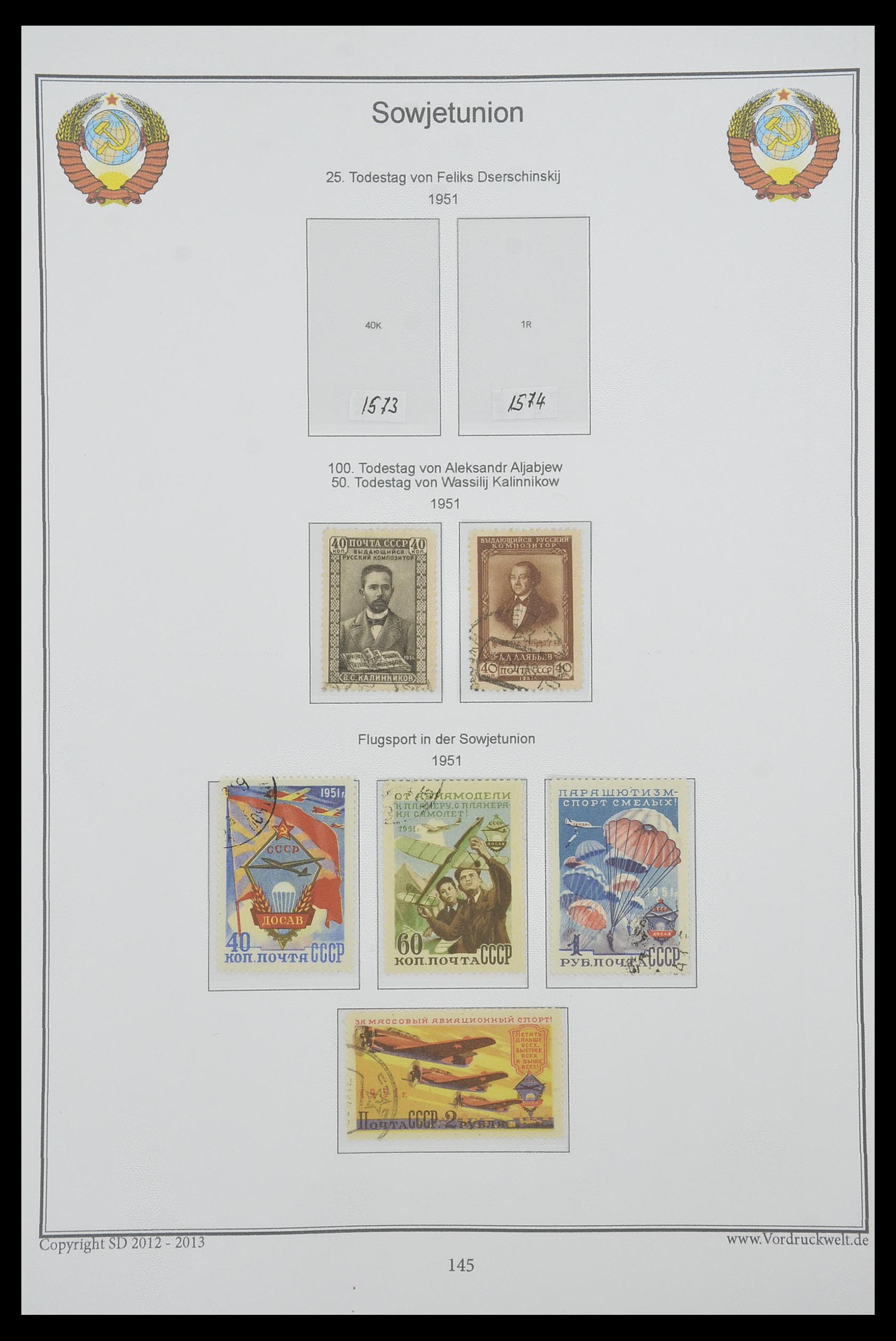 33974 151 - Stamp collection 33974 Russia 1858-1998.