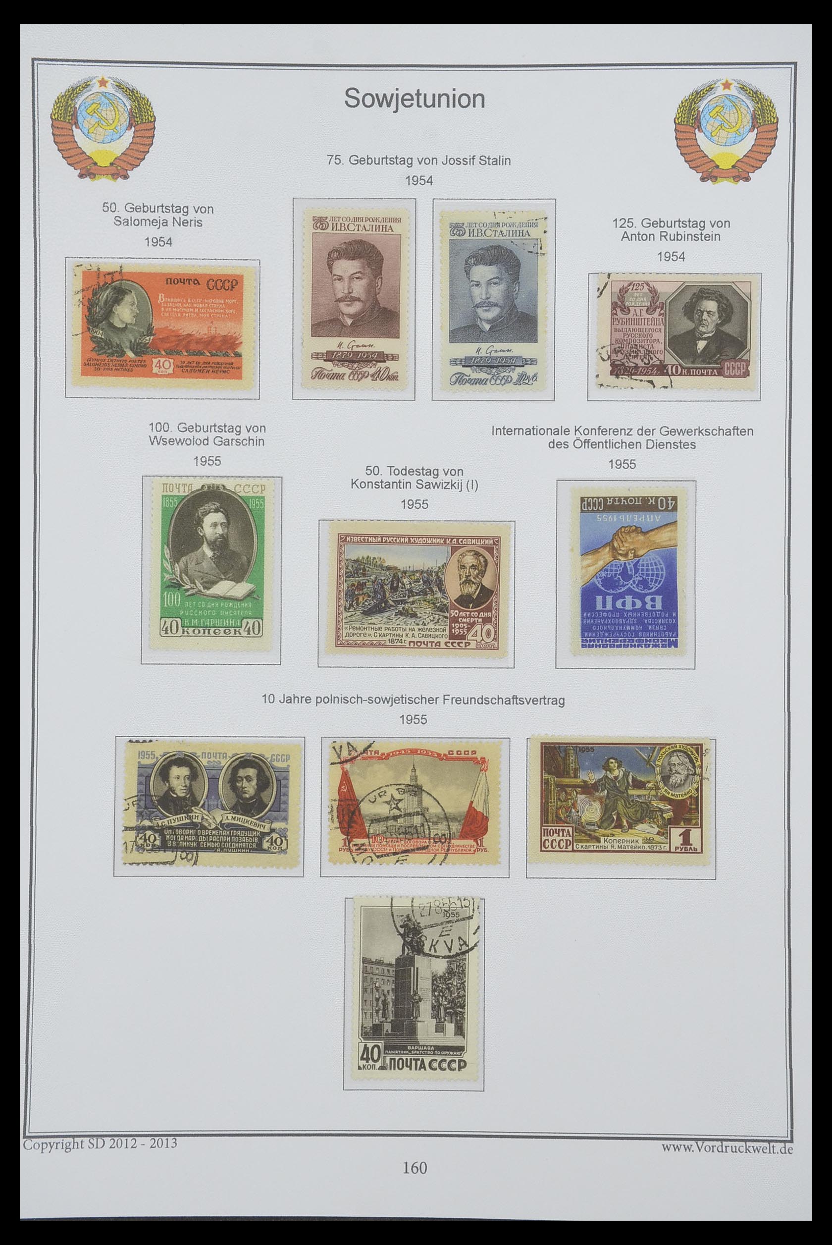 33974 165 - Stamp collection 33974 Russia 1858-1998.