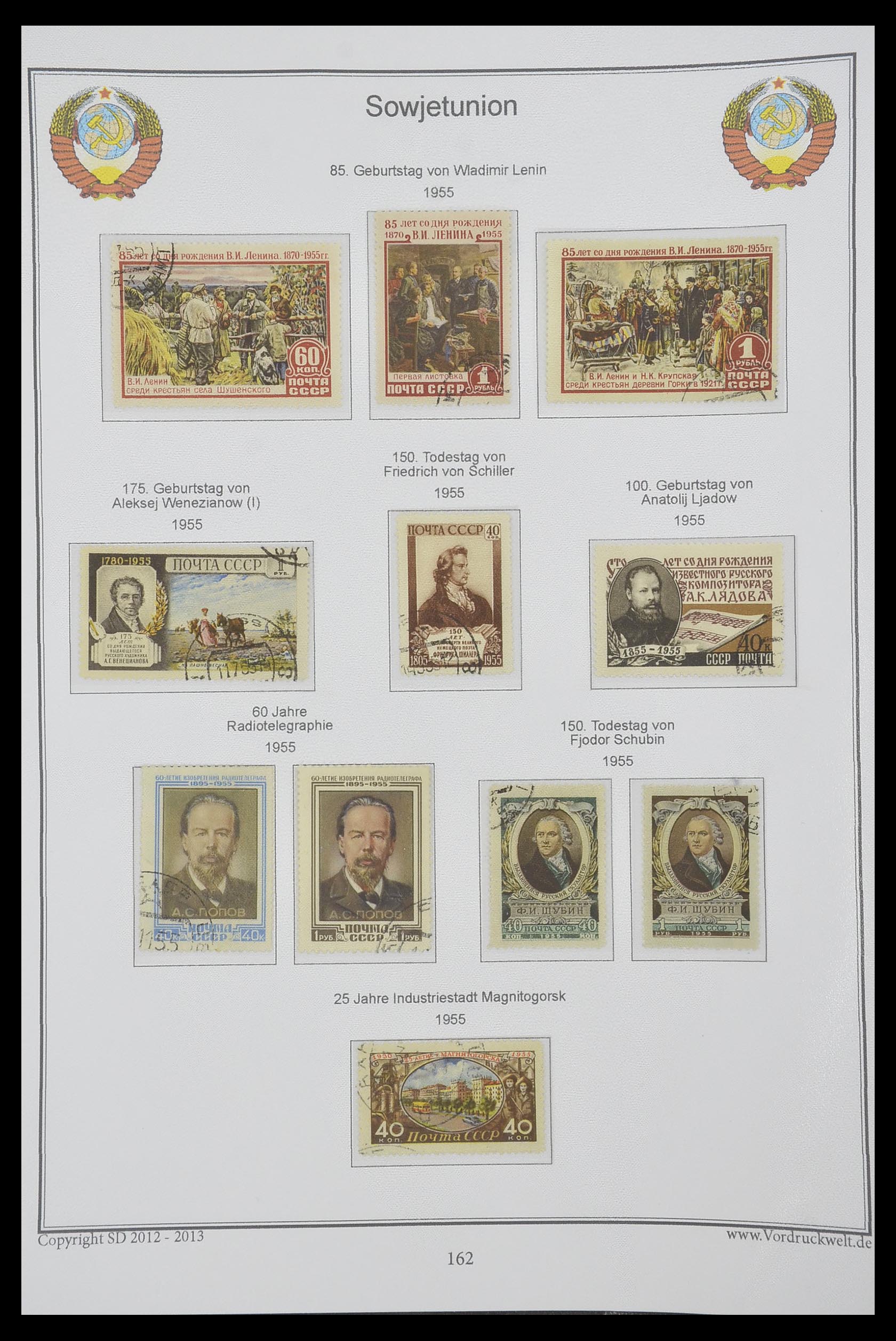 33974 167 - Stamp collection 33974 Russia 1858-1998.