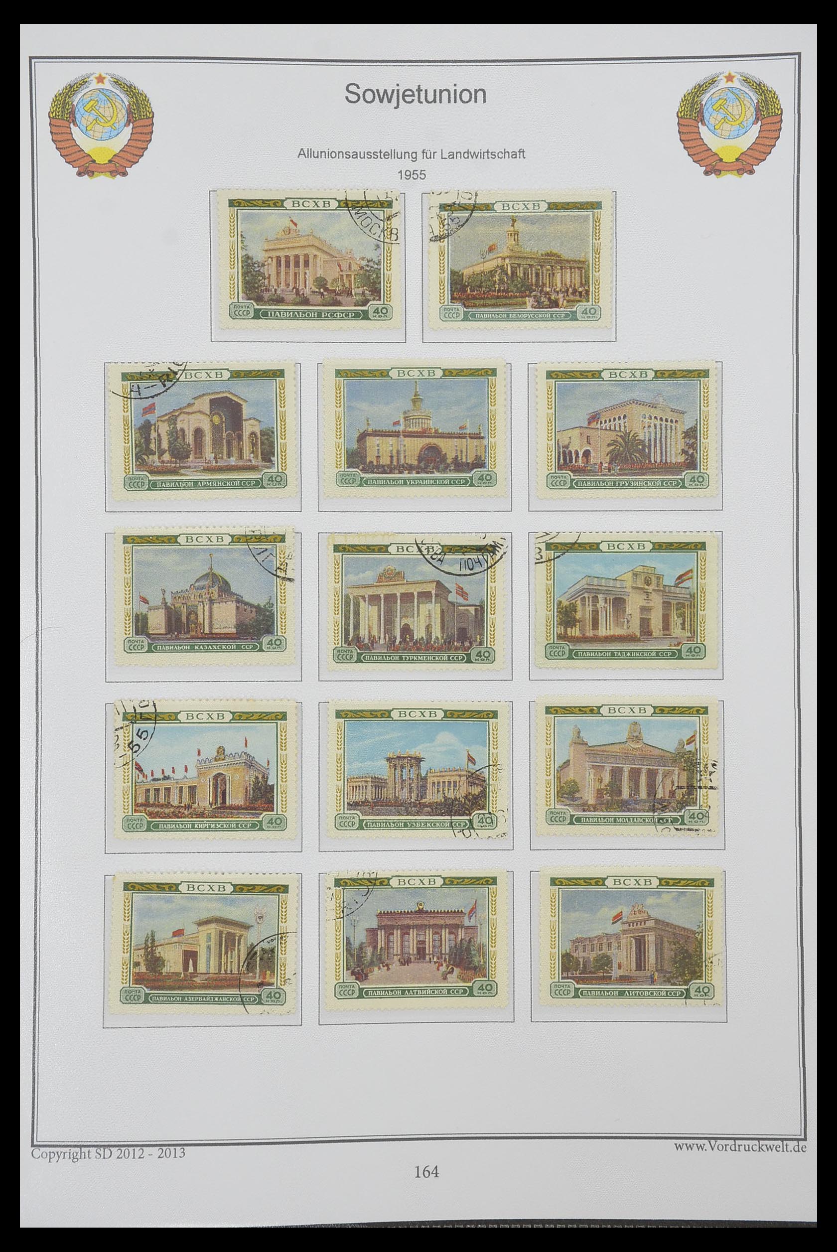 33974 168 - Stamp collection 33974 Russia 1858-1998.