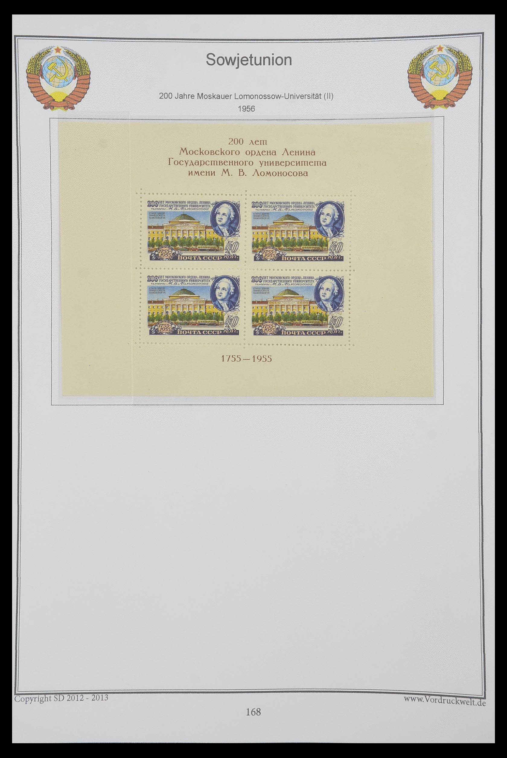 33974 172 - Stamp collection 33974 Russia 1858-1998.