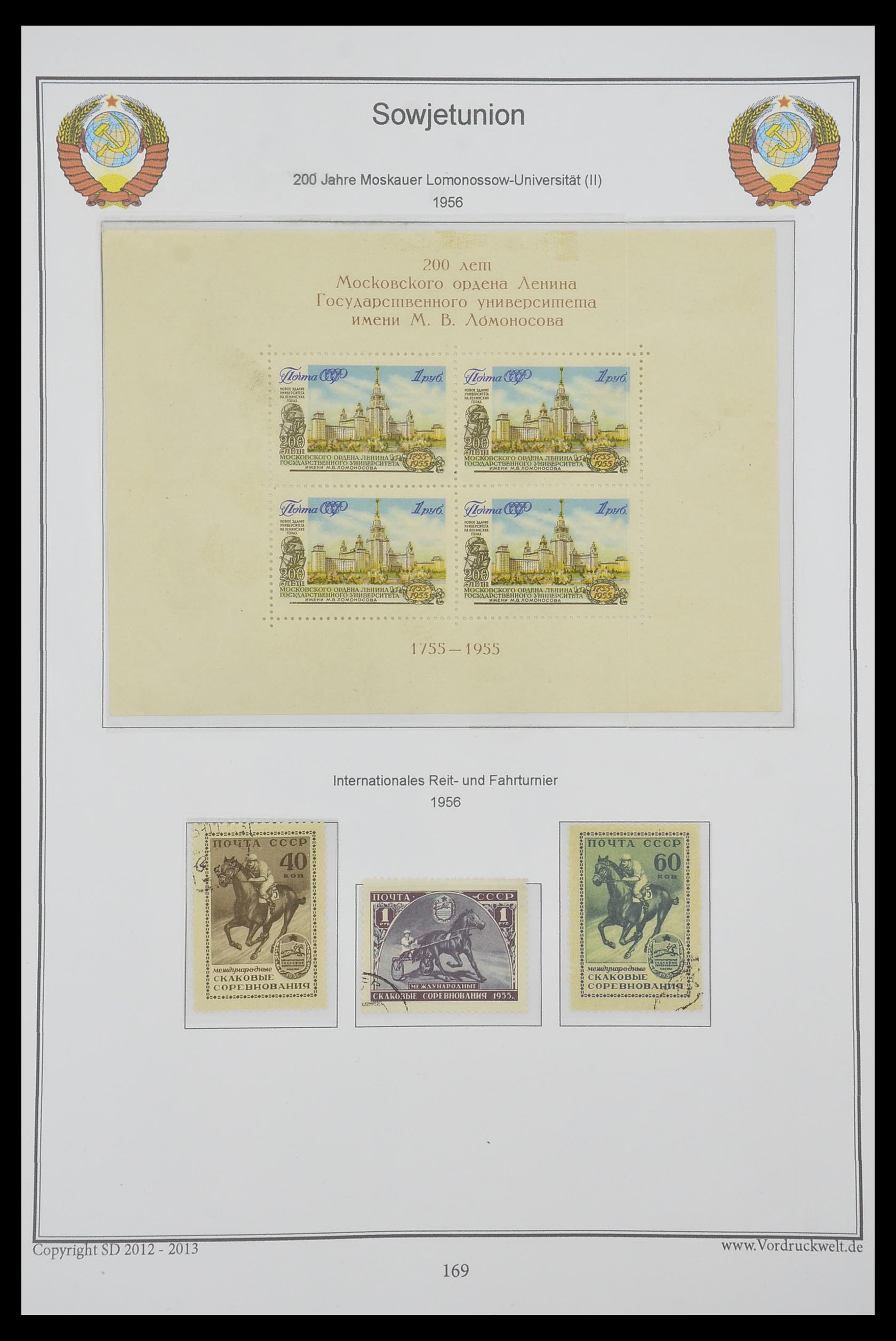 33974 173 - Stamp collection 33974 Russia 1858-1998.