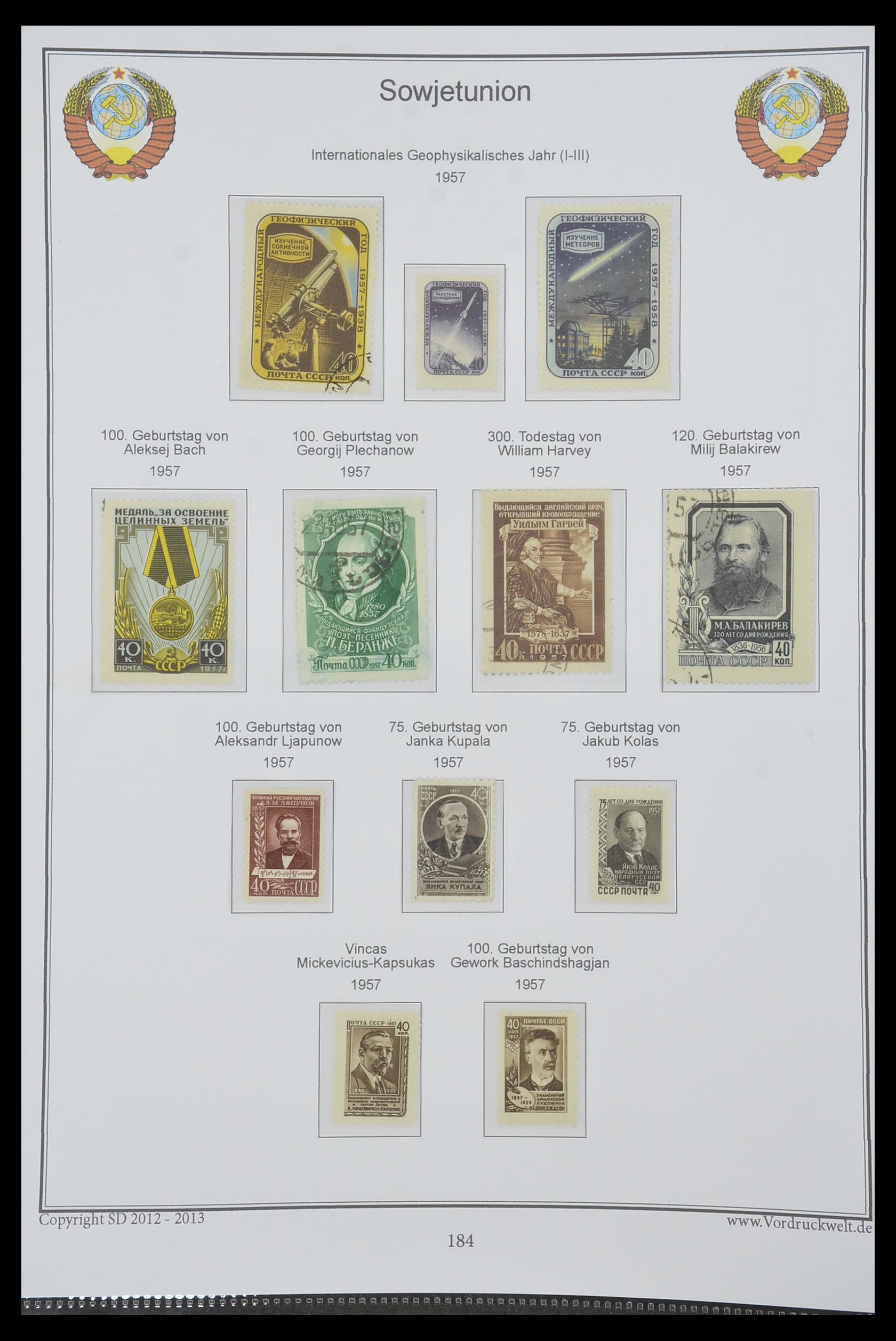 33974 188 - Stamp collection 33974 Russia 1858-1998.
