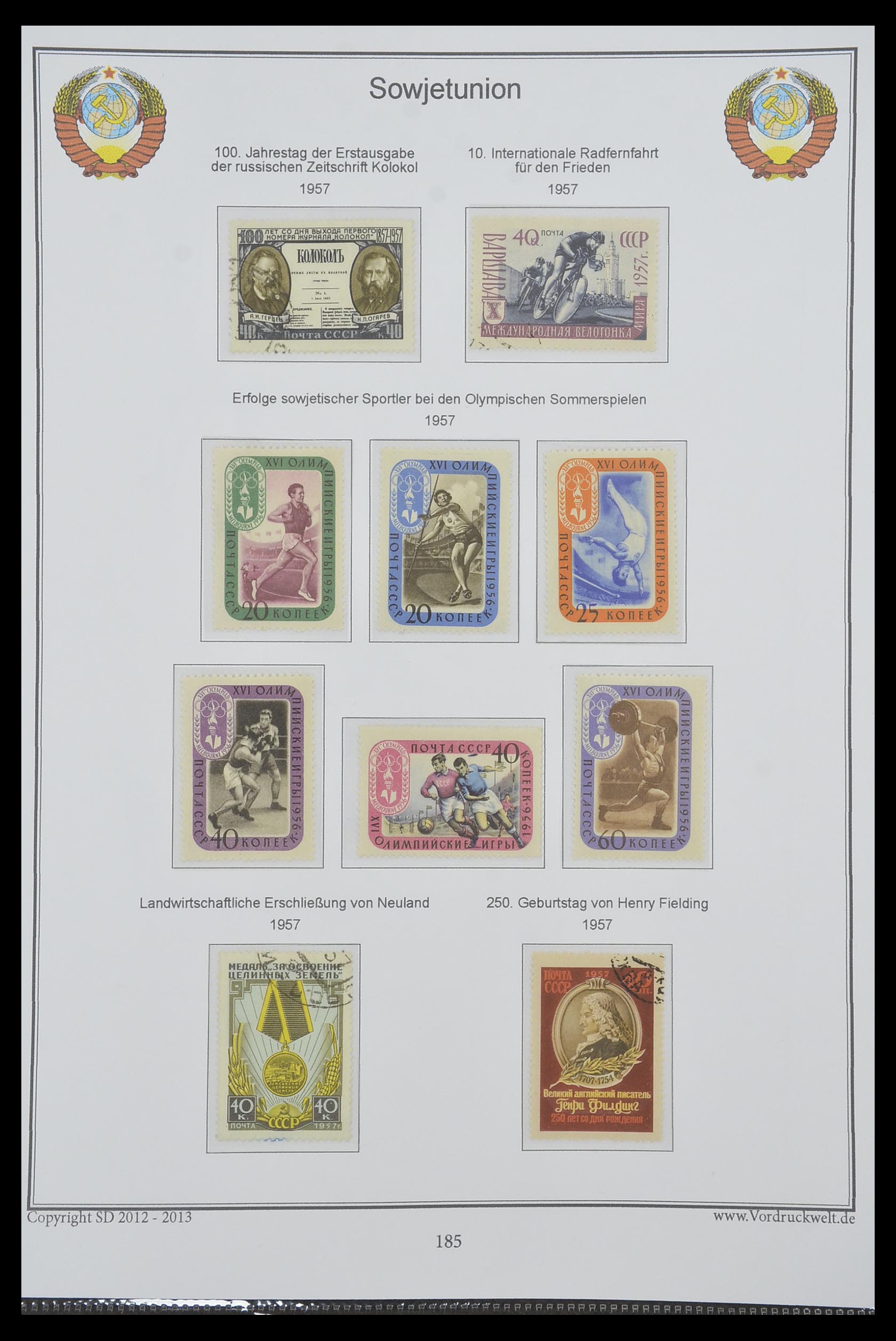 33974 189 - Stamp collection 33974 Russia 1858-1998.