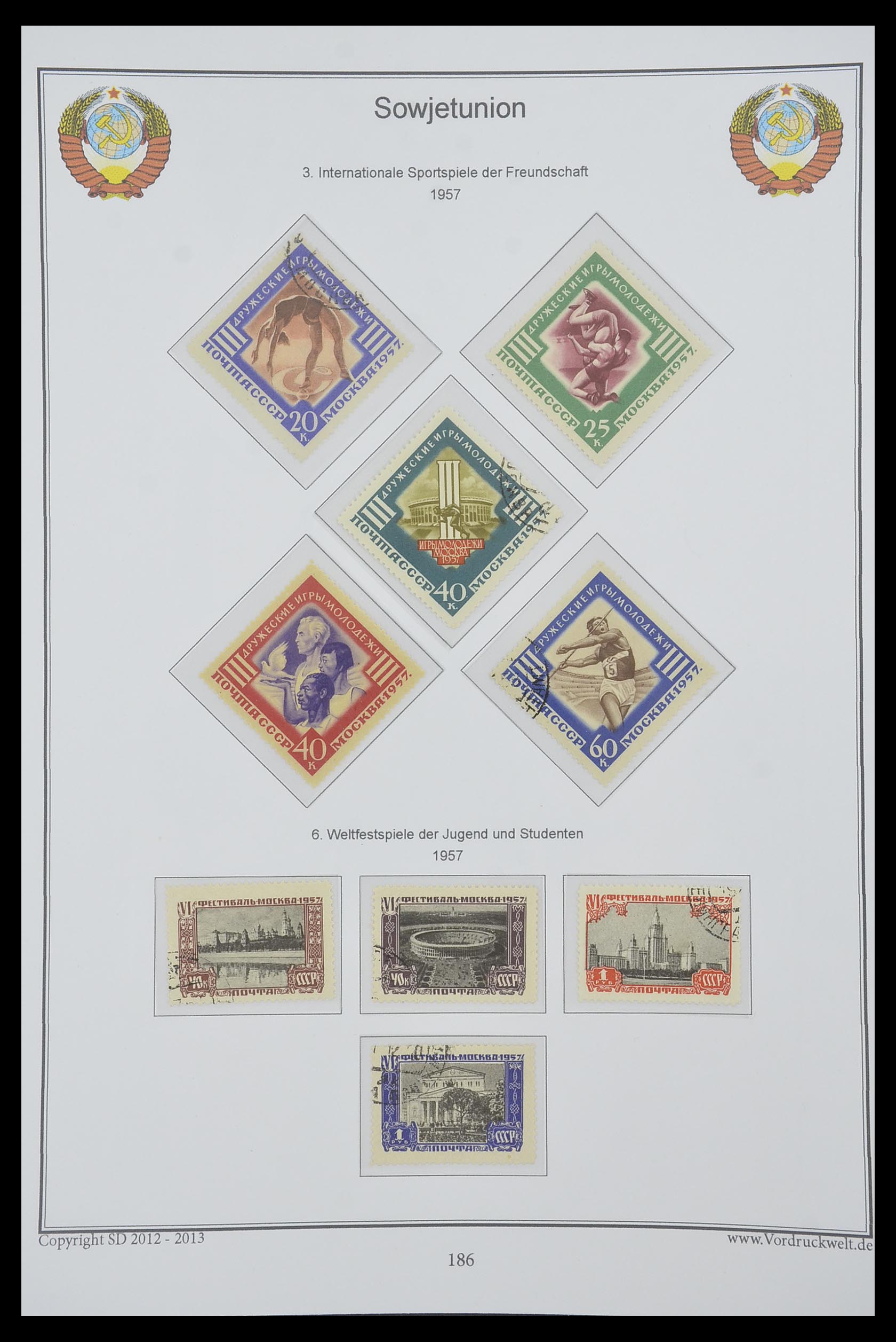 33974 190 - Stamp collection 33974 Russia 1858-1998.