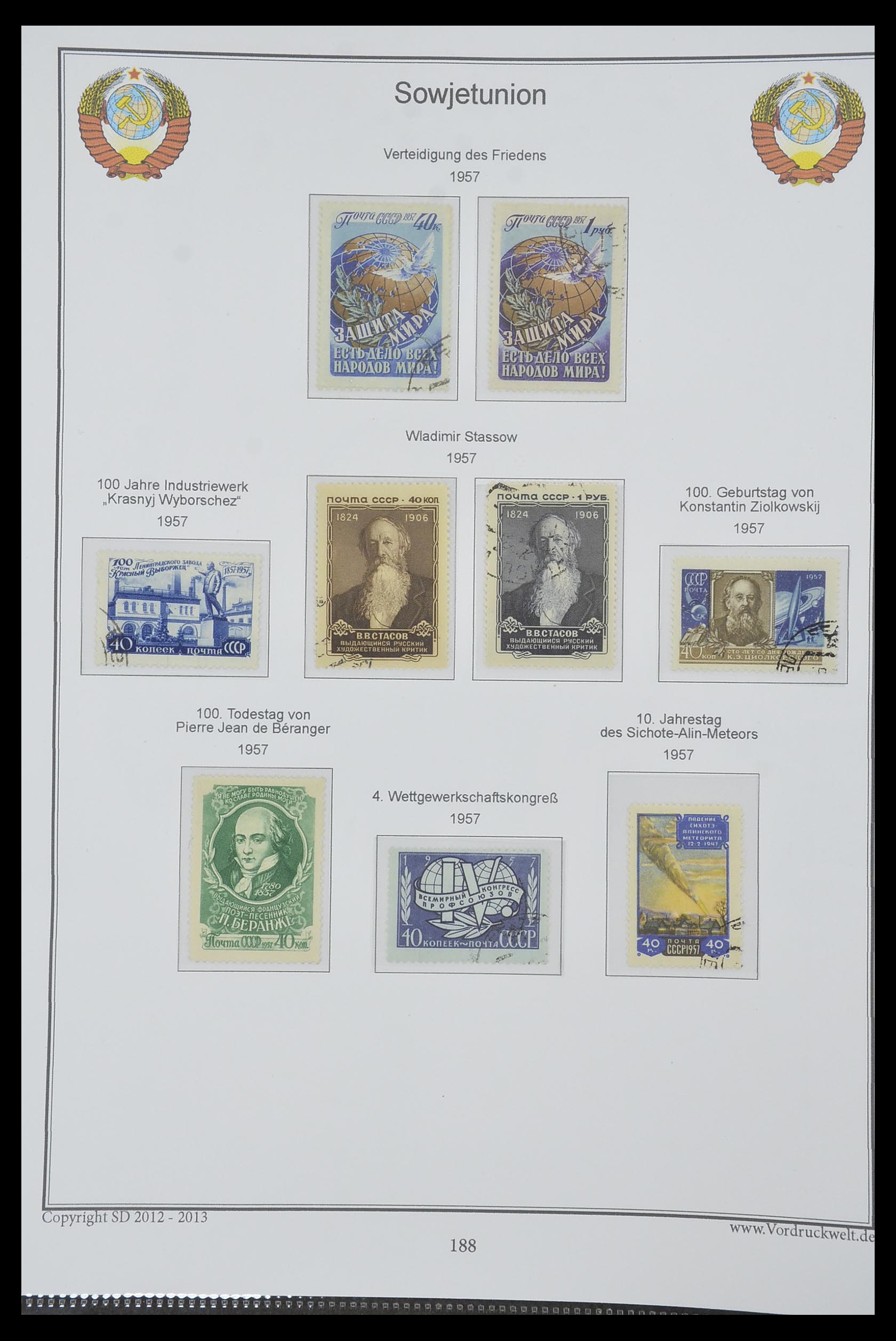 33974 192 - Stamp collection 33974 Russia 1858-1998.