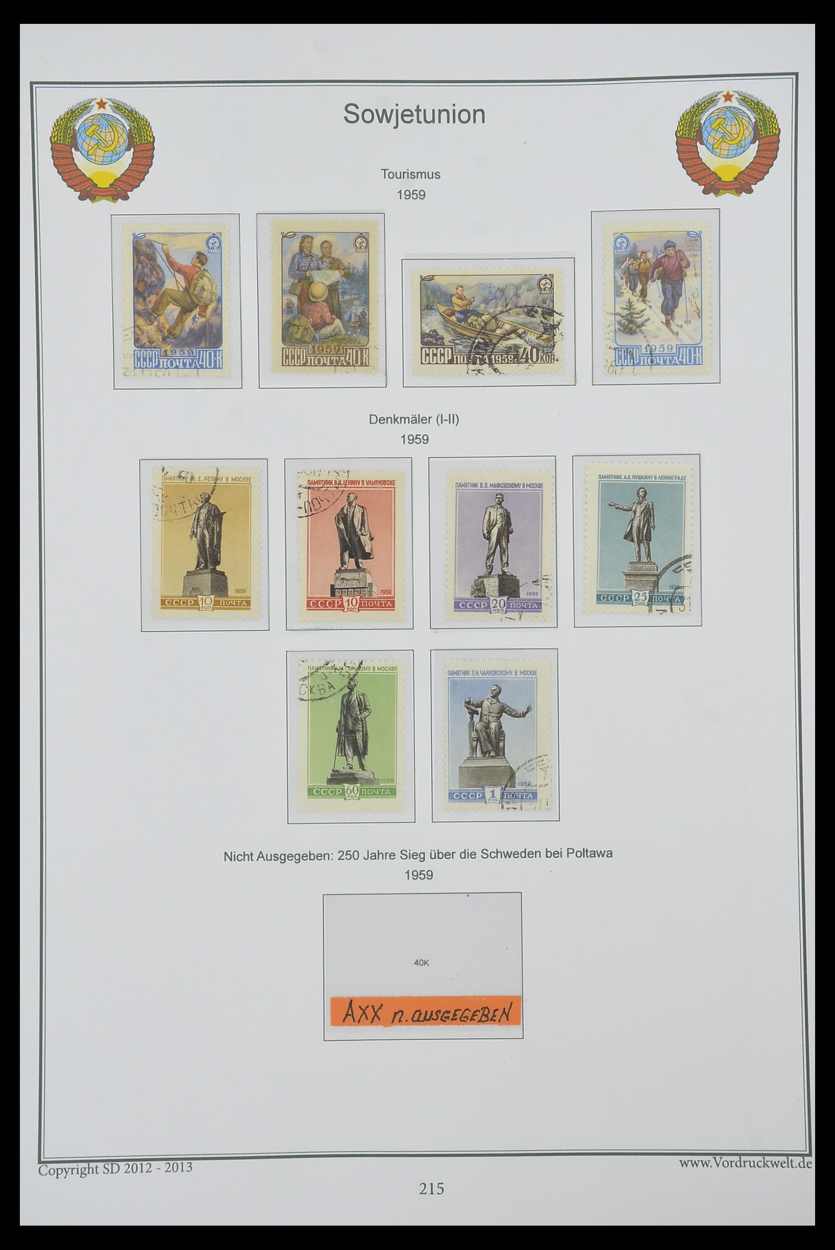 33974 219 - Stamp collection 33974 Russia 1858-1998.