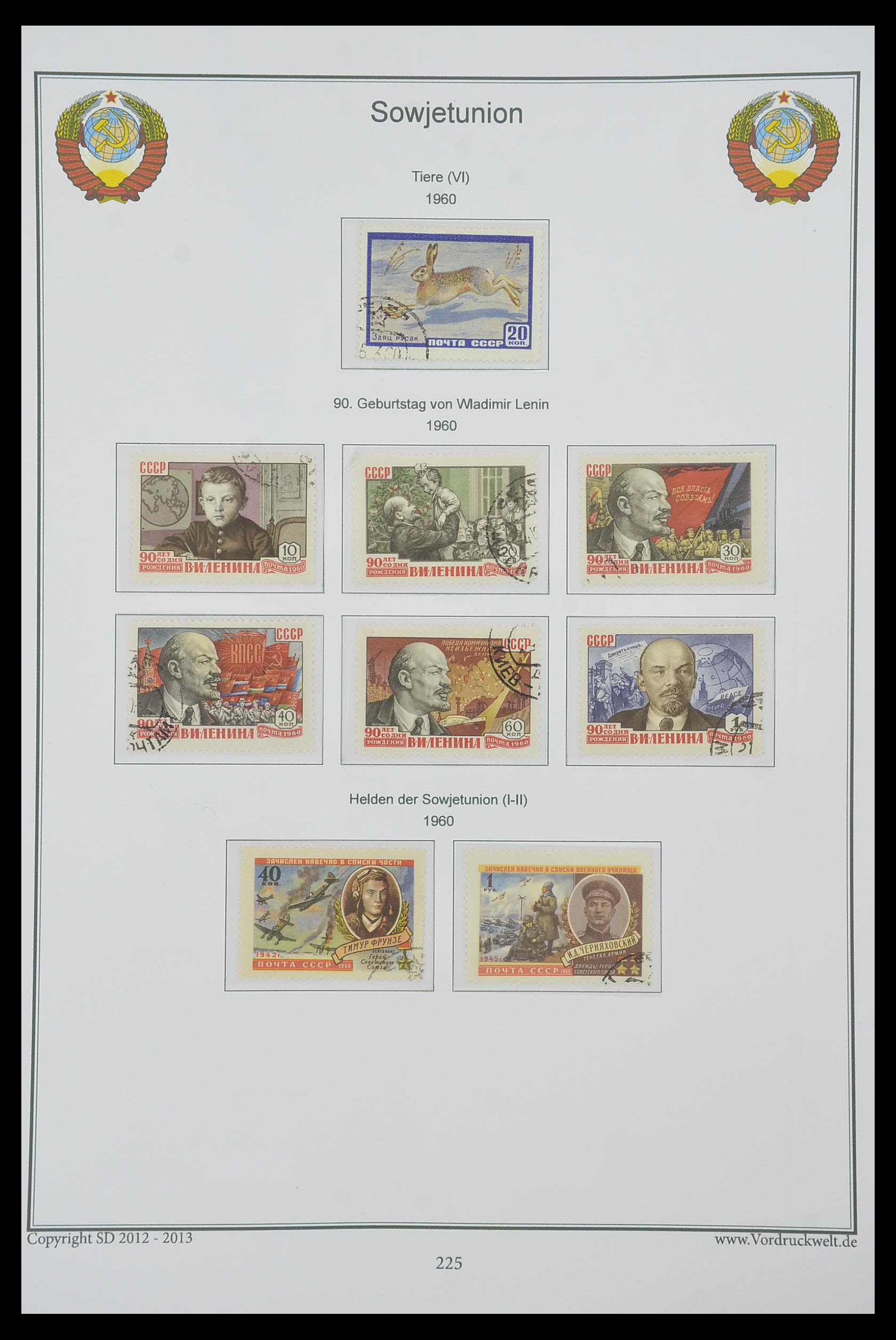33974 229 - Stamp collection 33974 Russia 1858-1998.