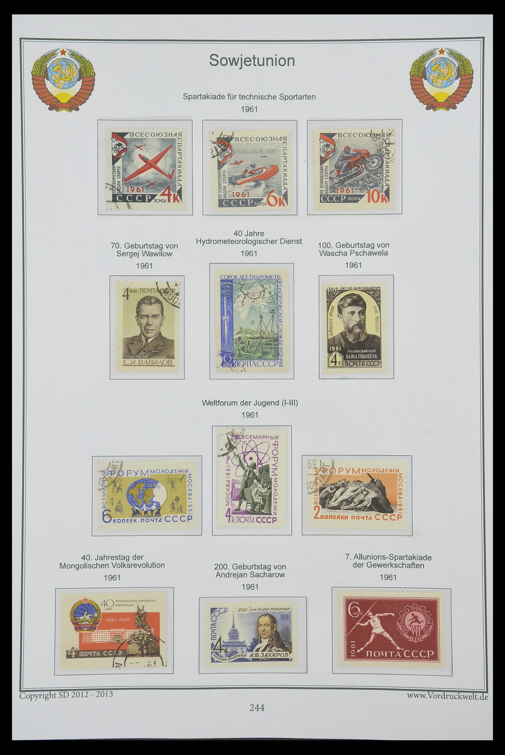 33974 248 - Stamp collection 33974 Russia 1858-1998.