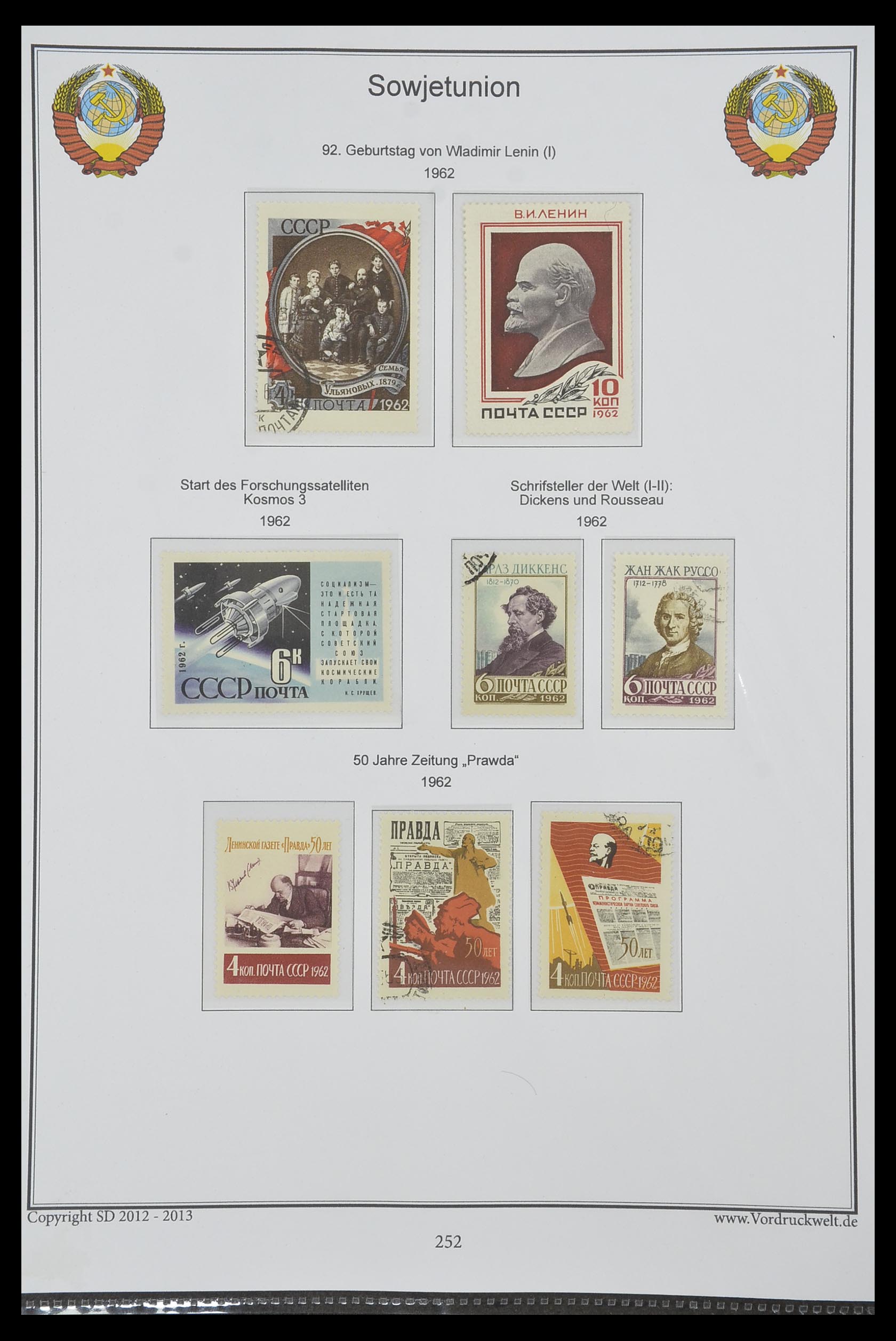 33974 256 - Stamp collection 33974 Russia 1858-1998.