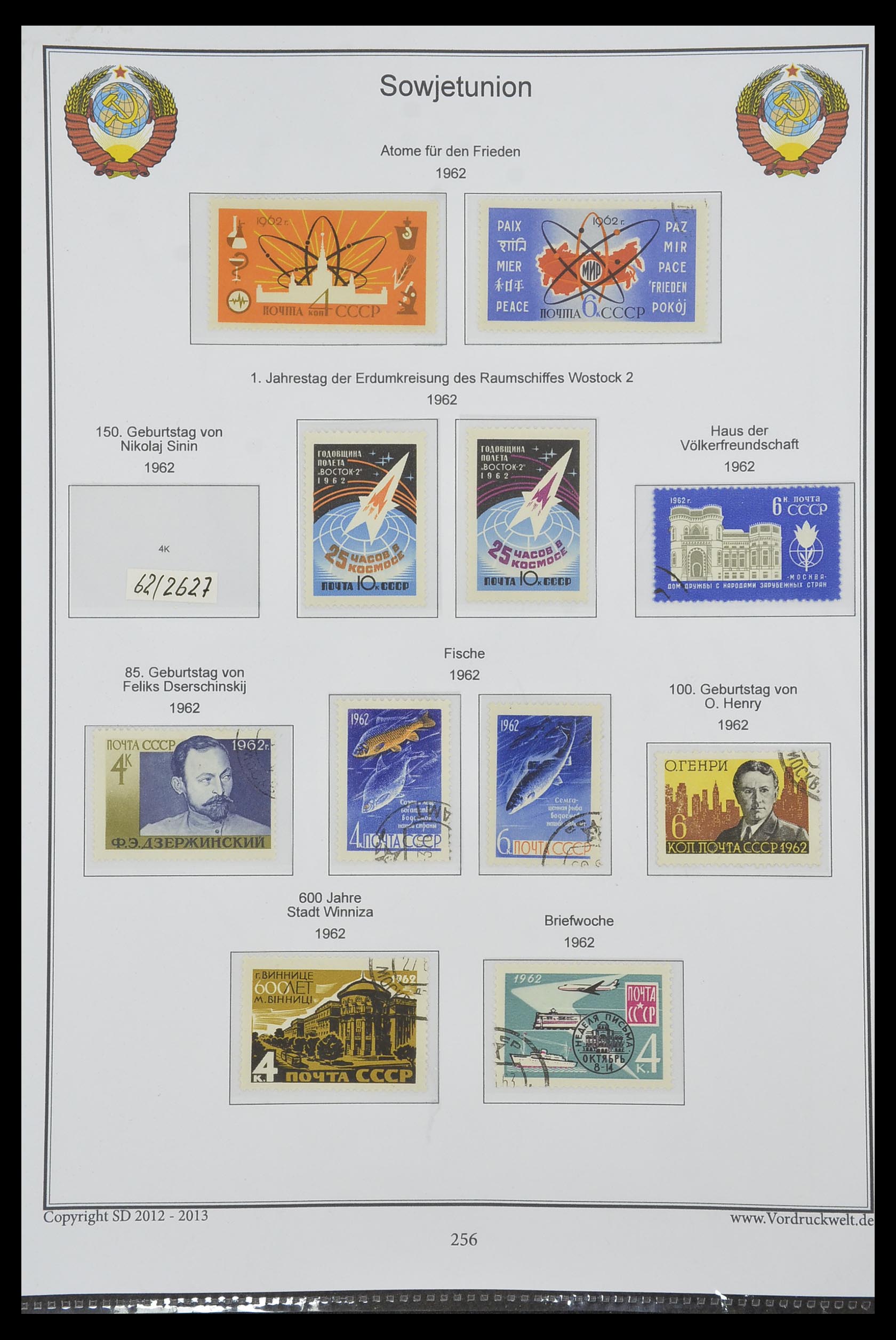 33974 260 - Stamp collection 33974 Russia 1858-1998.