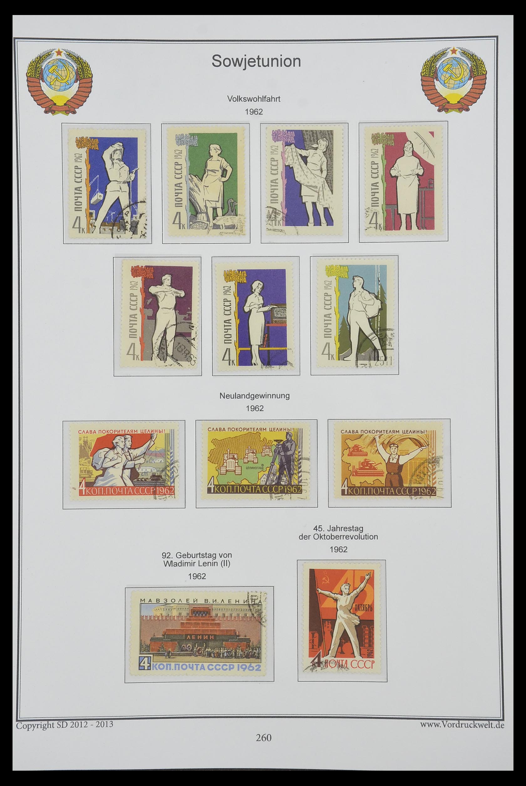 33974 264 - Stamp collection 33974 Russia 1858-1998.