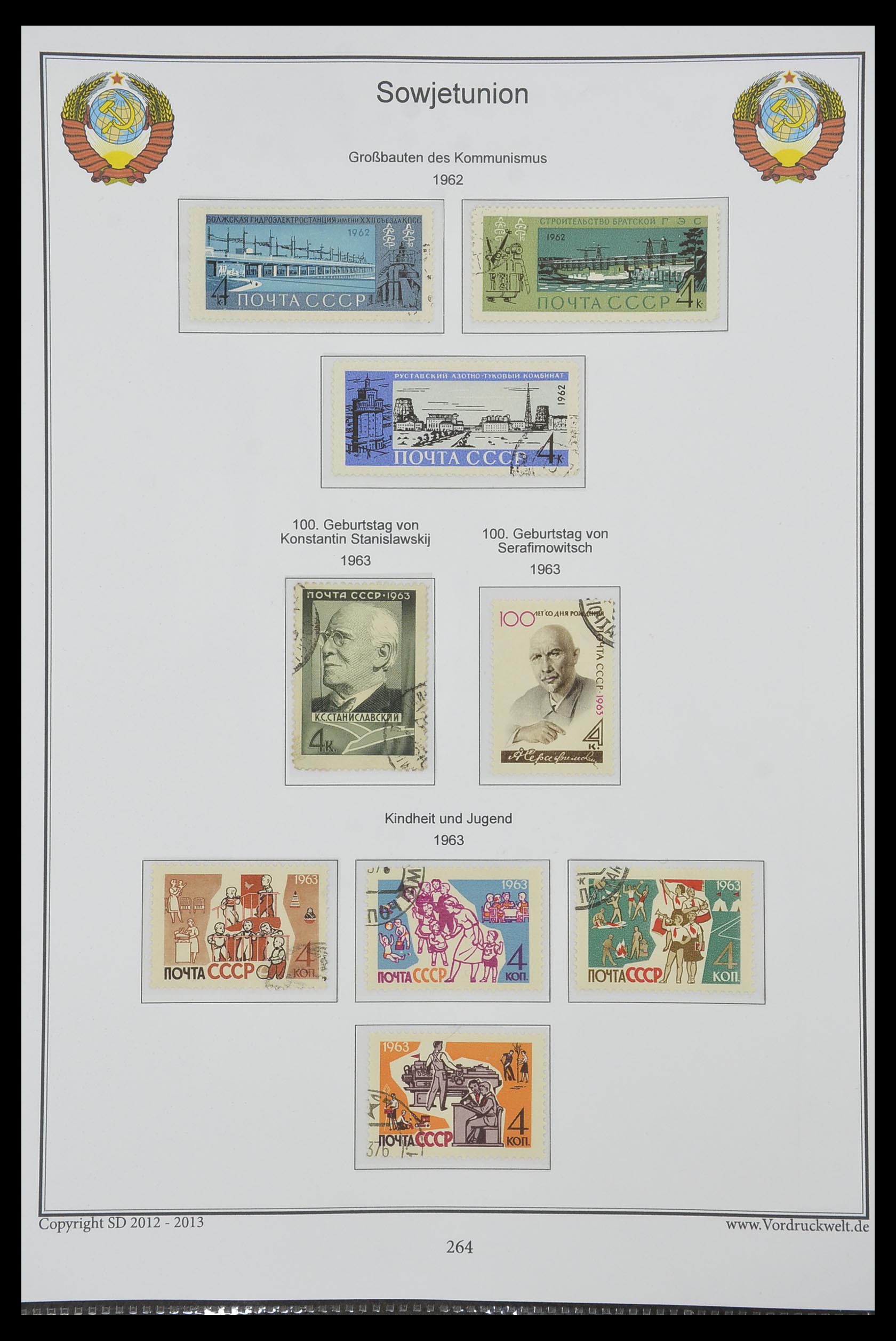 33974 268 - Stamp collection 33974 Russia 1858-1998.