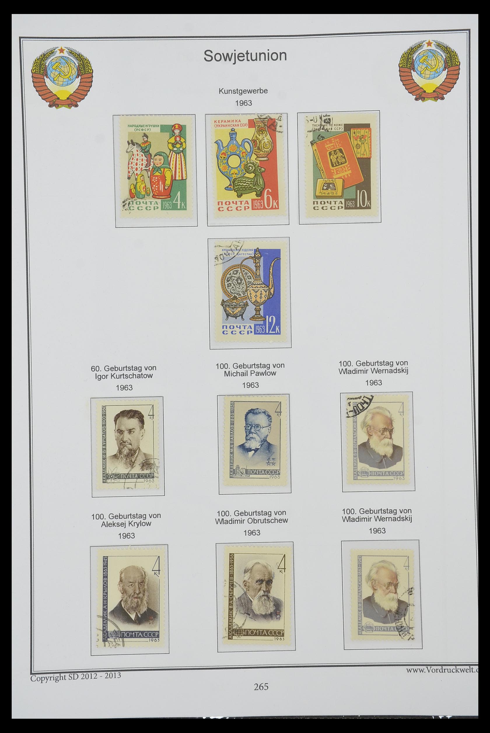 33974 269 - Stamp collection 33974 Russia 1858-1998.
