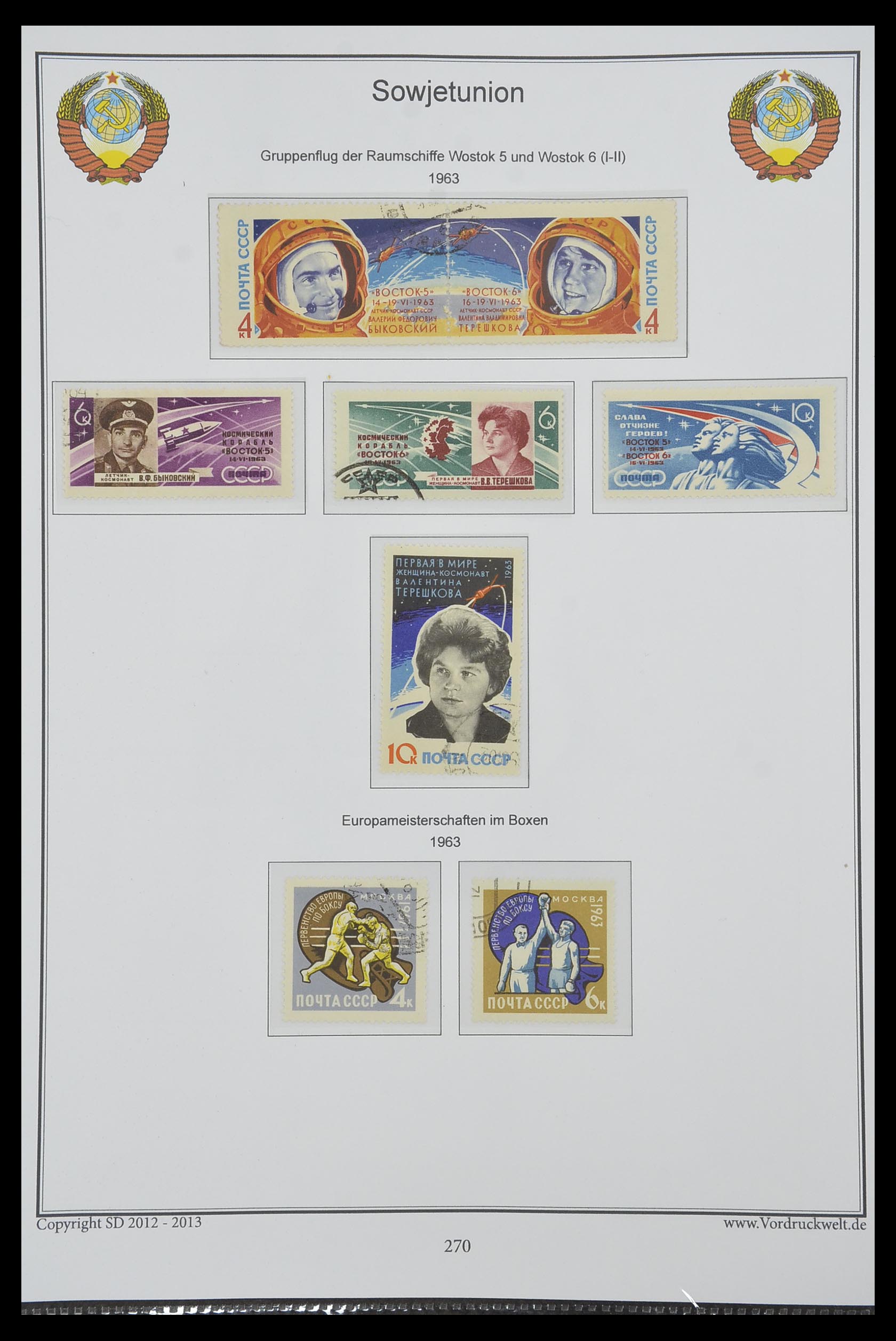 33974 272 - Stamp collection 33974 Russia 1858-1998.