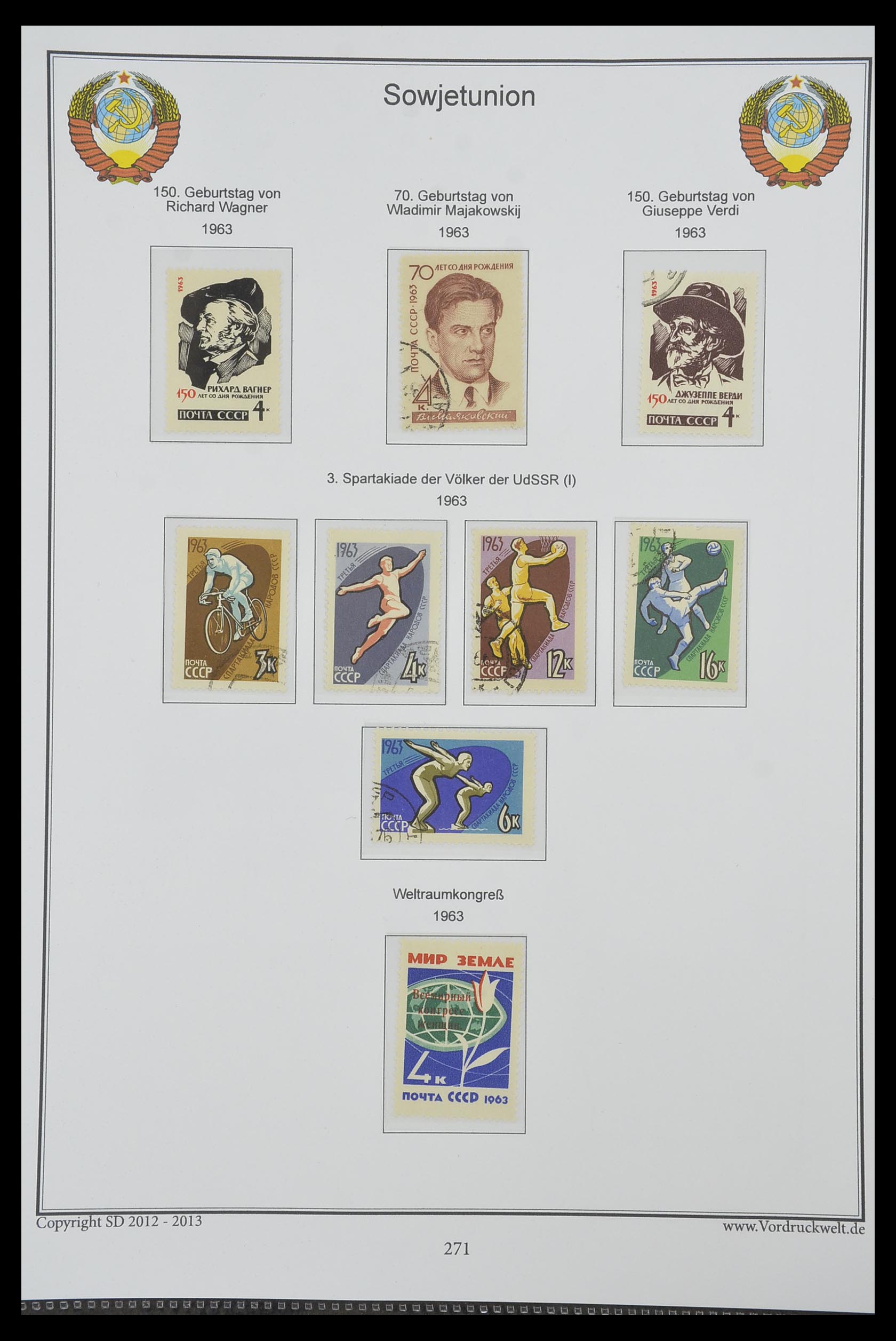 33974 273 - Stamp collection 33974 Russia 1858-1998.