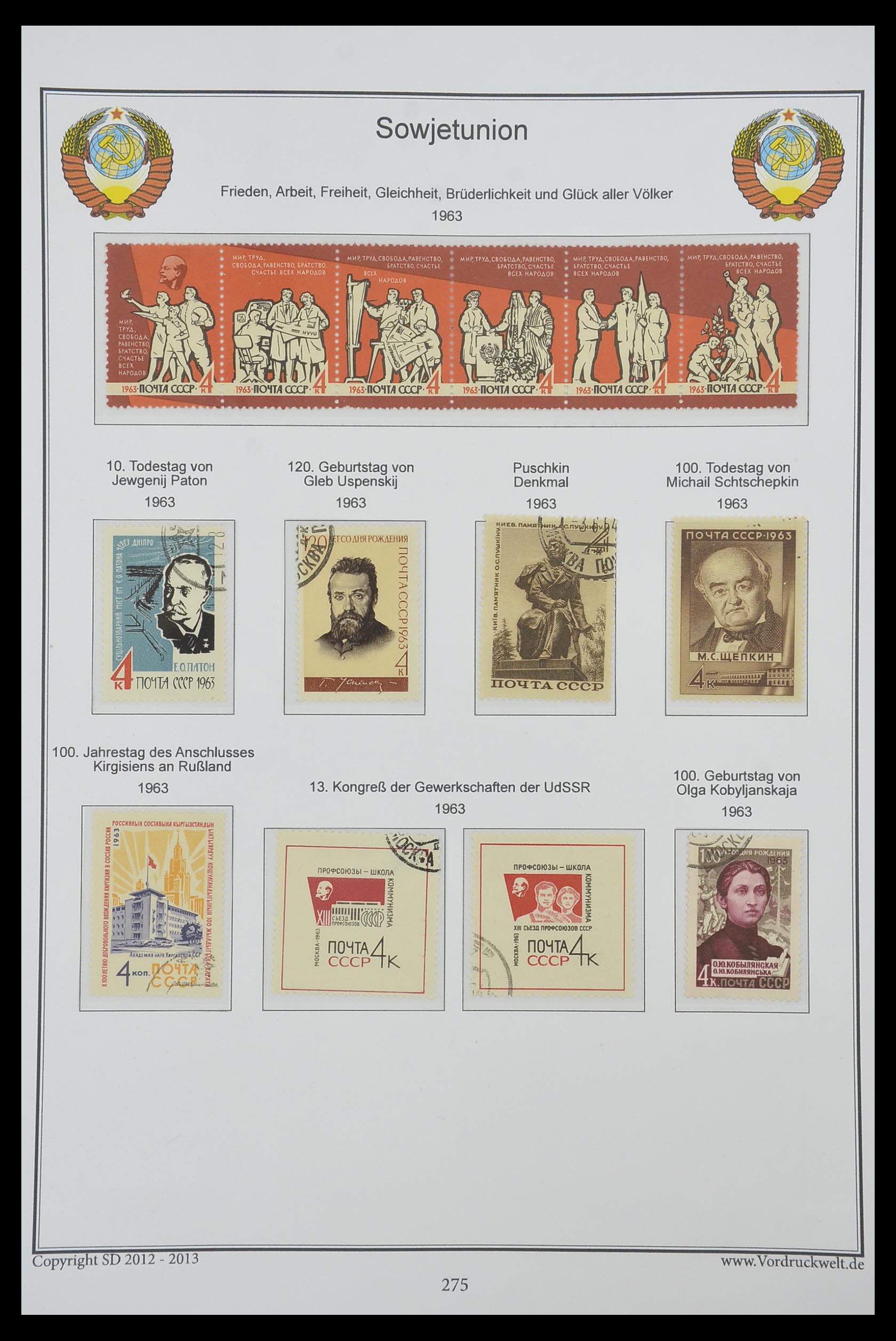 33974 277 - Stamp collection 33974 Russia 1858-1998.