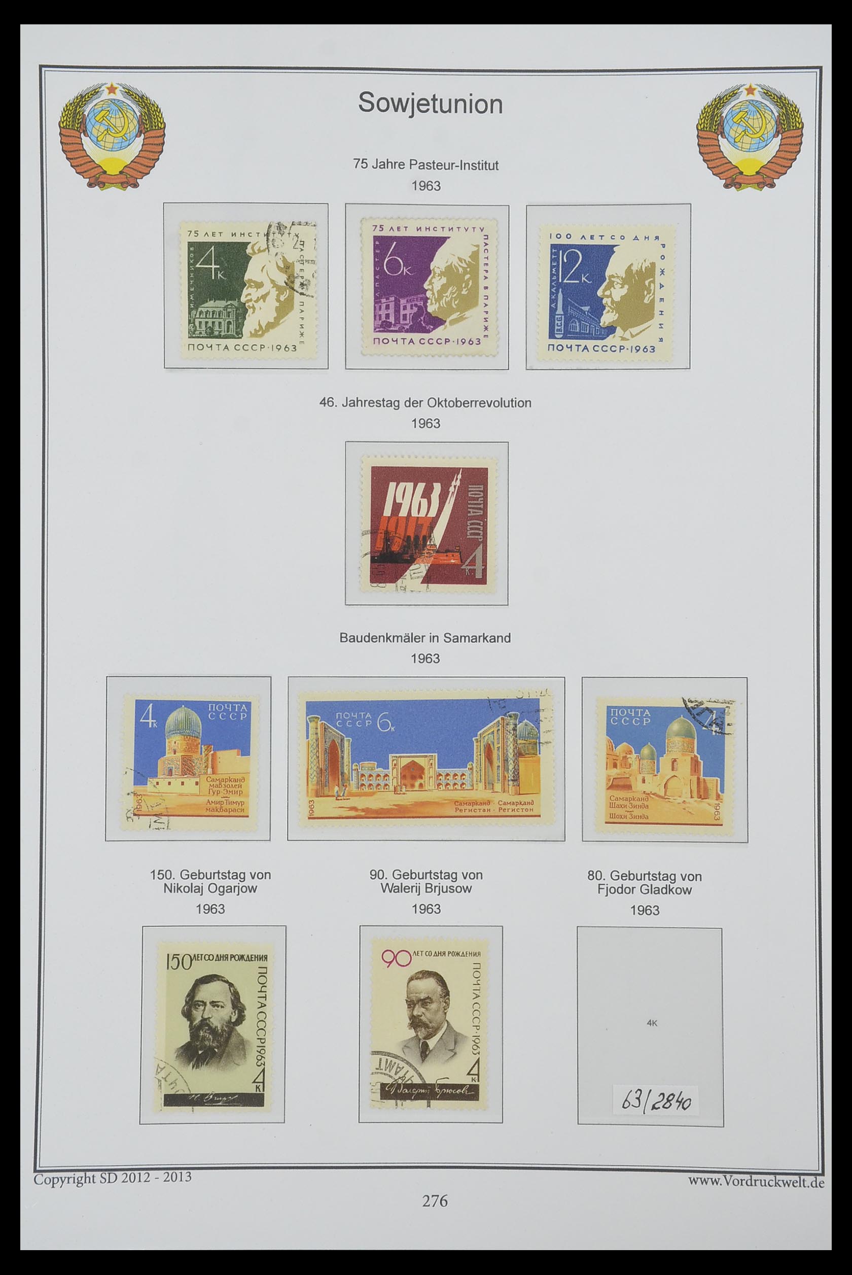 33974 278 - Stamp collection 33974 Russia 1858-1998.