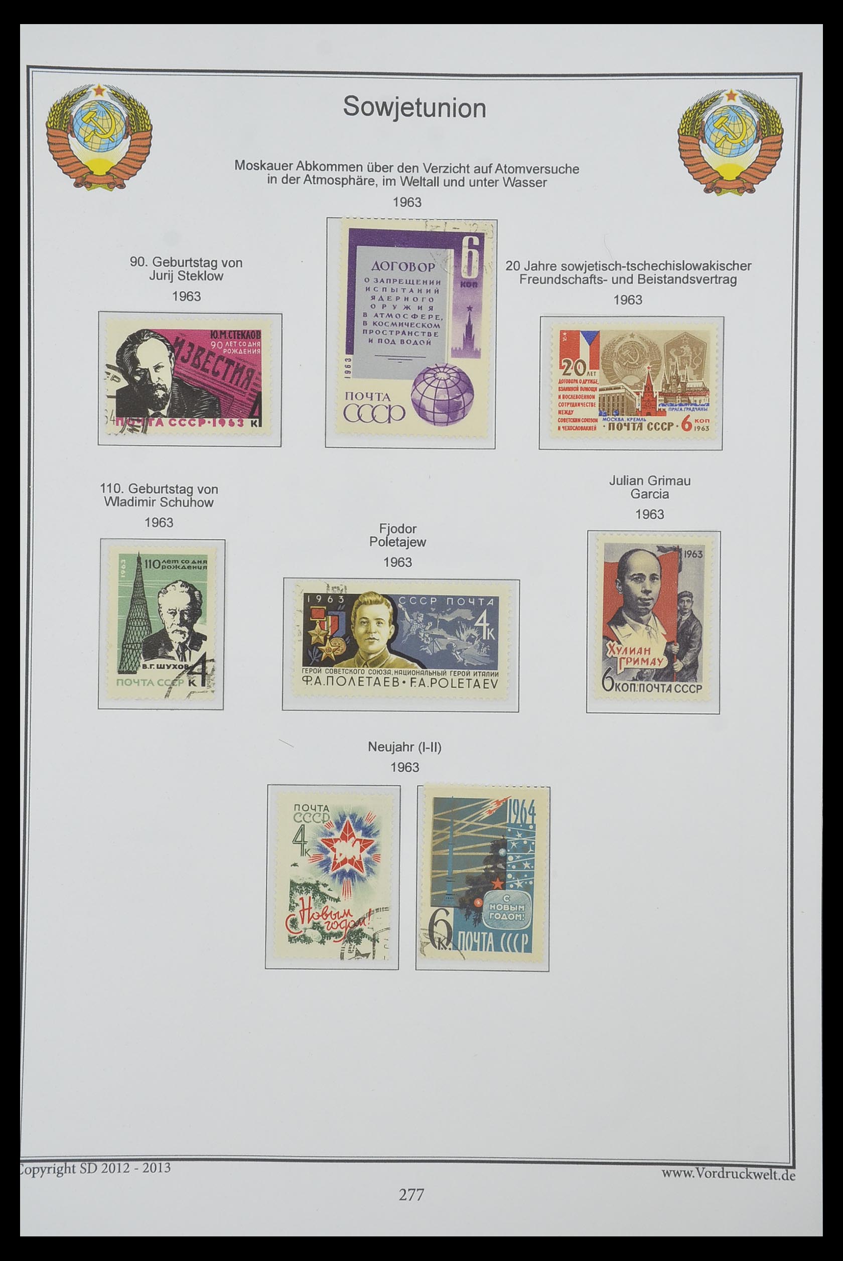 33974 279 - Stamp collection 33974 Russia 1858-1998.