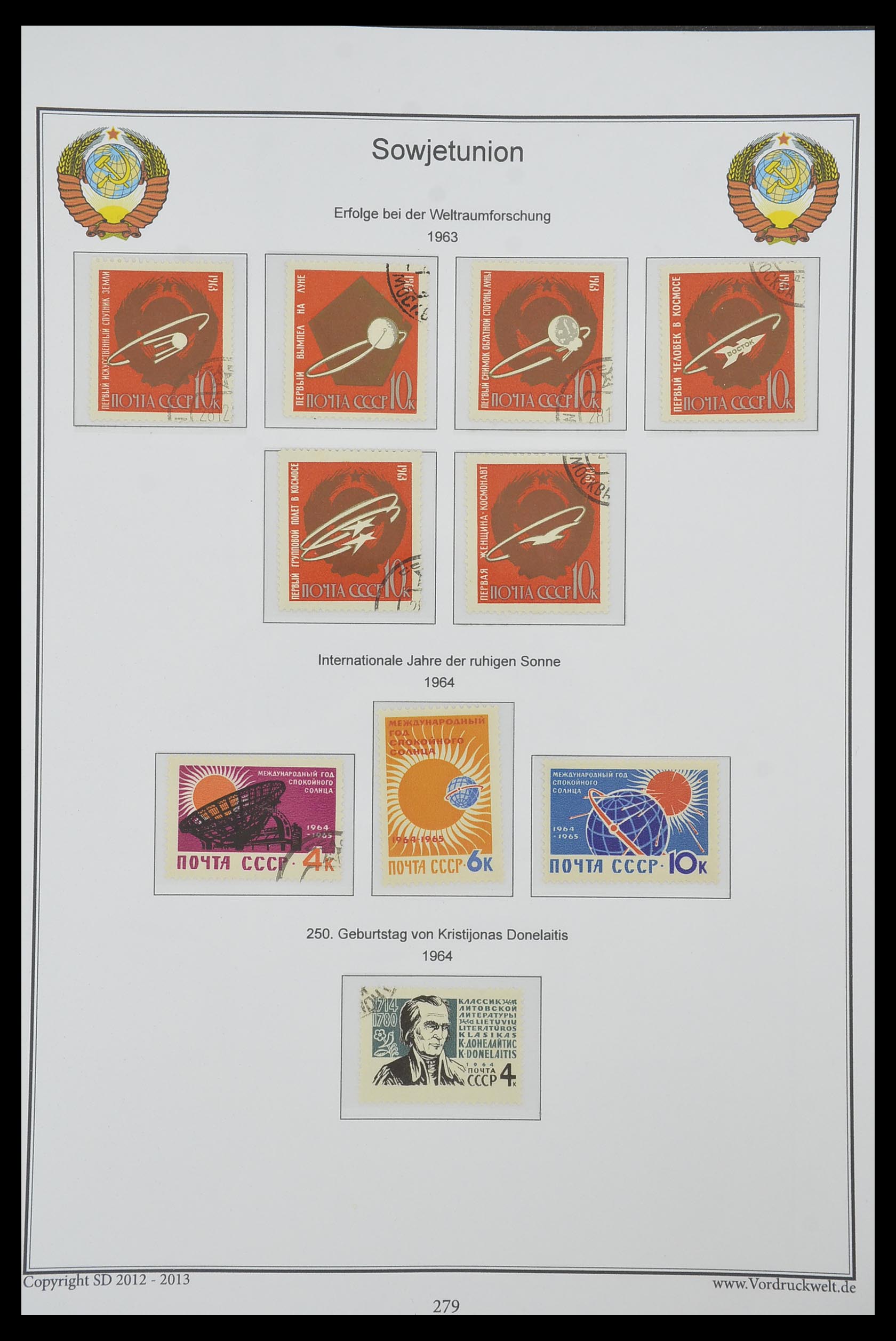 33974 281 - Stamp collection 33974 Russia 1858-1998.
