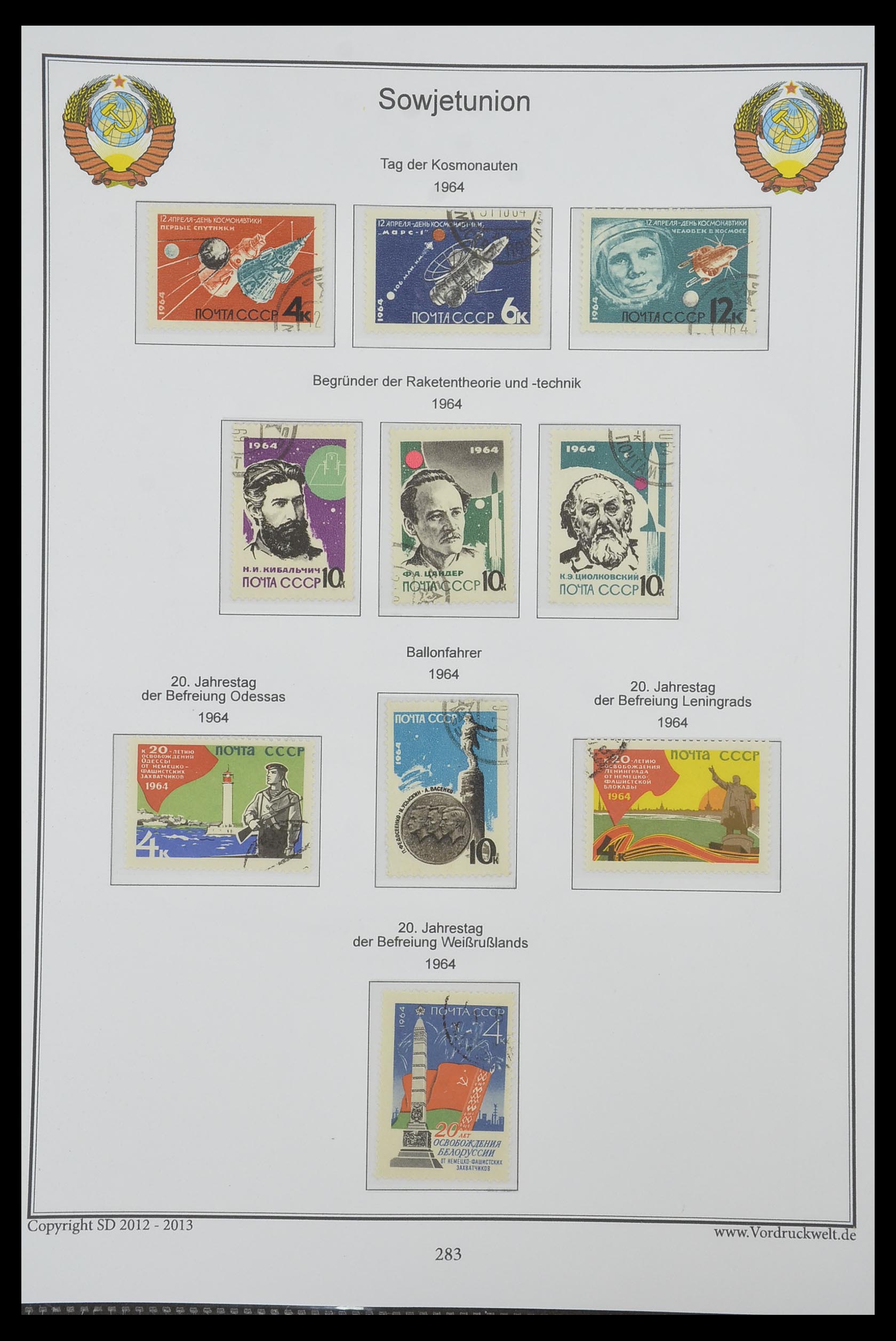 33974 285 - Stamp collection 33974 Russia 1858-1998.