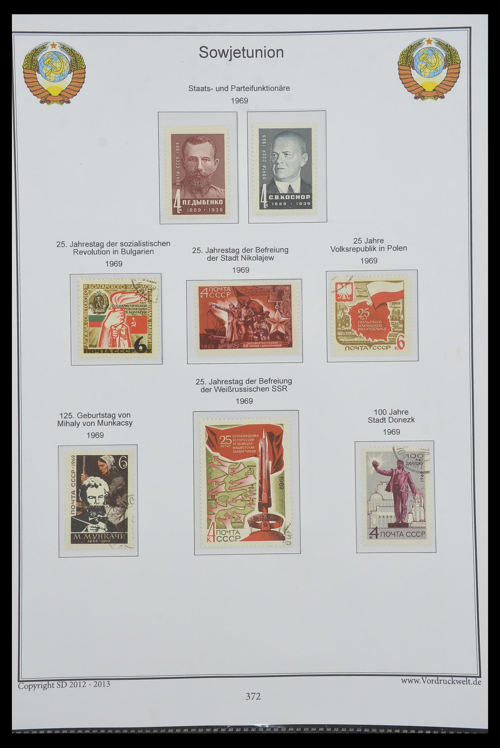 33974 375 - Stamp collection 33974 Russia 1858-1998.