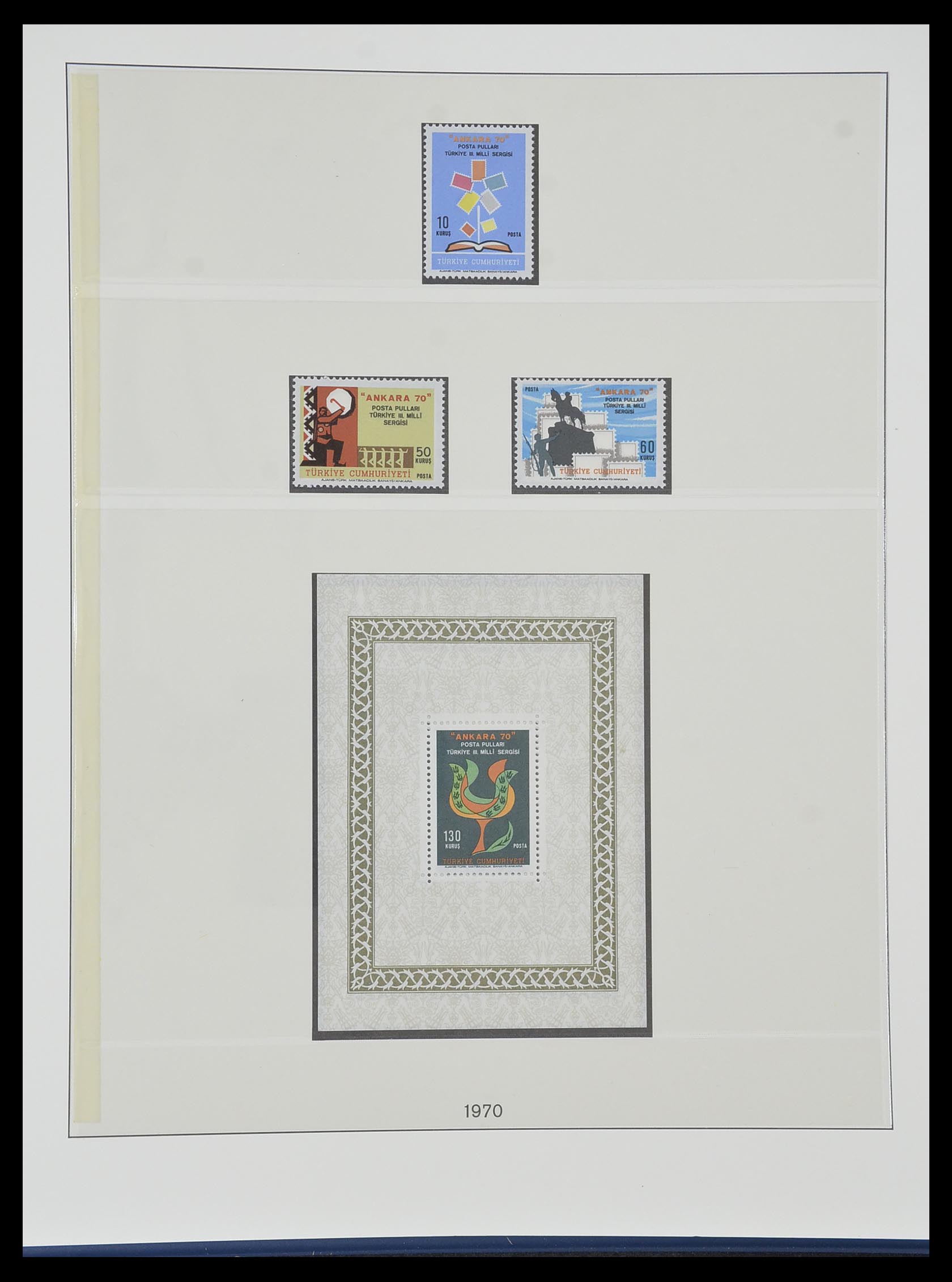33984 108 - Postzegelverzameling 33984 Turkije 1938-1990.