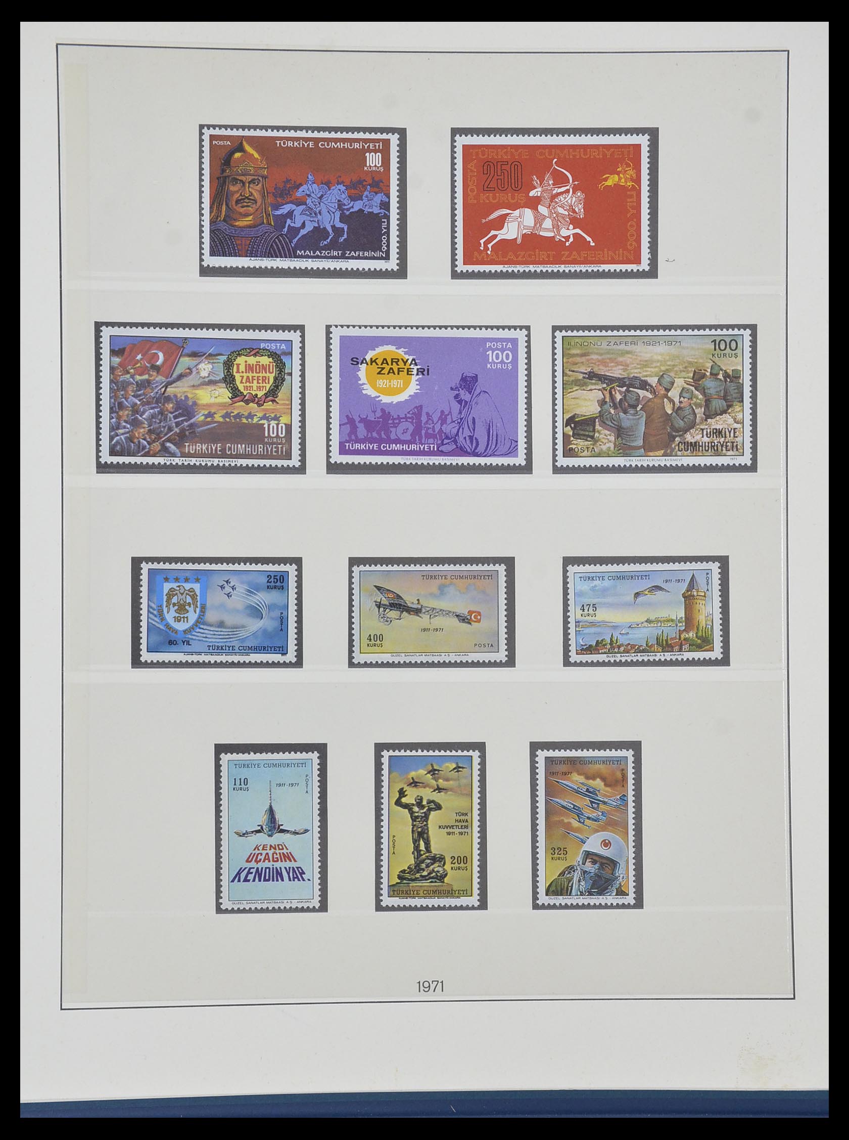 33984 109 - Postzegelverzameling 33984 Turkije 1938-1990.