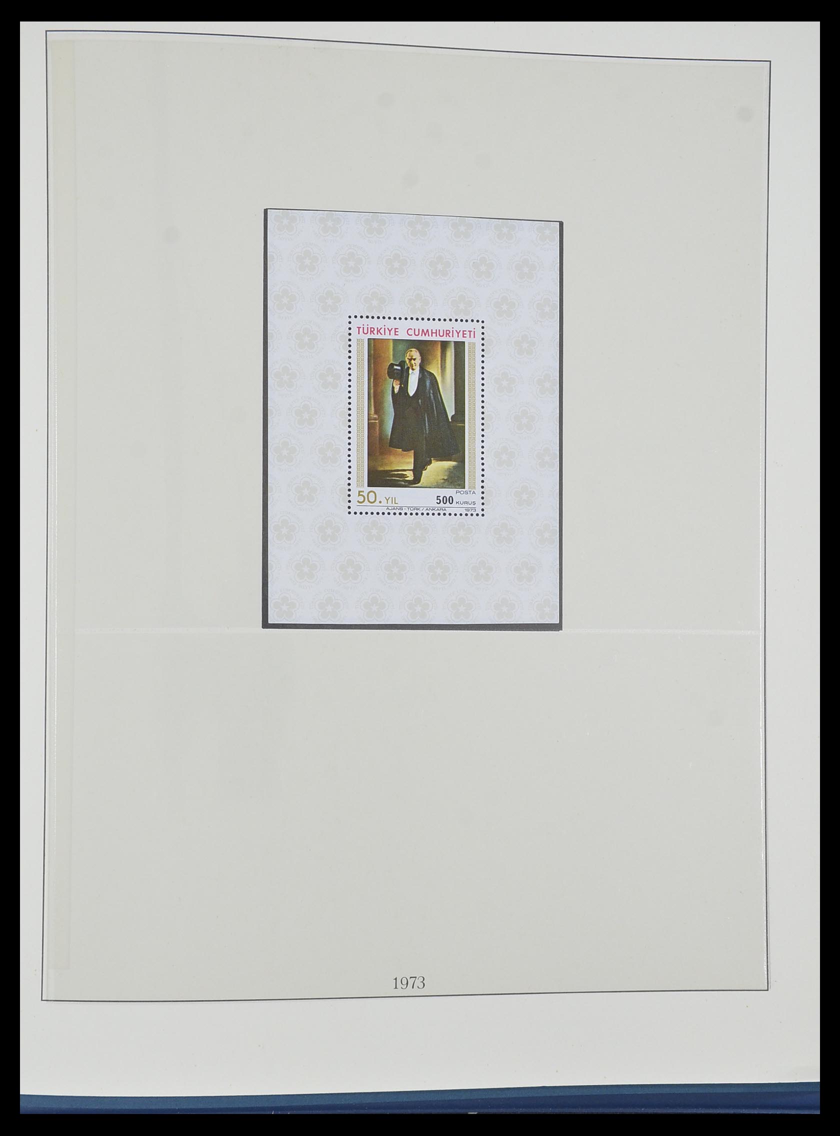 33984 119 - Postzegelverzameling 33984 Turkije 1938-1990.